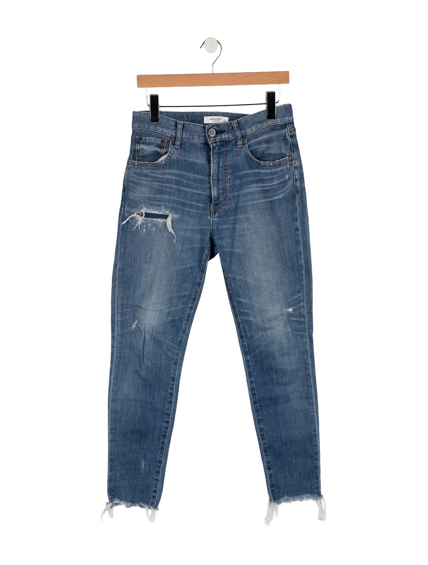 Moussy Vintage Mid-Rise Skinny Leg Jeans