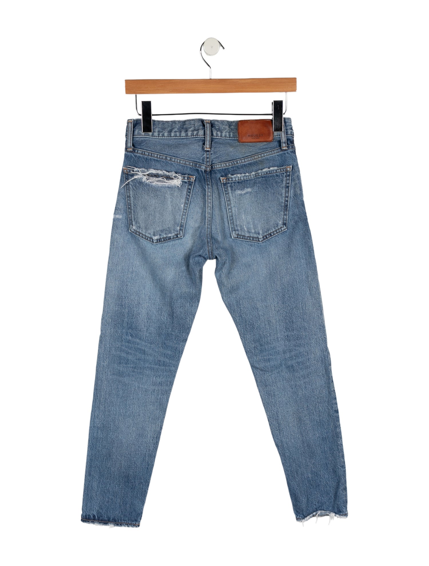 Moussy Vintage Mid-Rise Skinny Leg Jeans