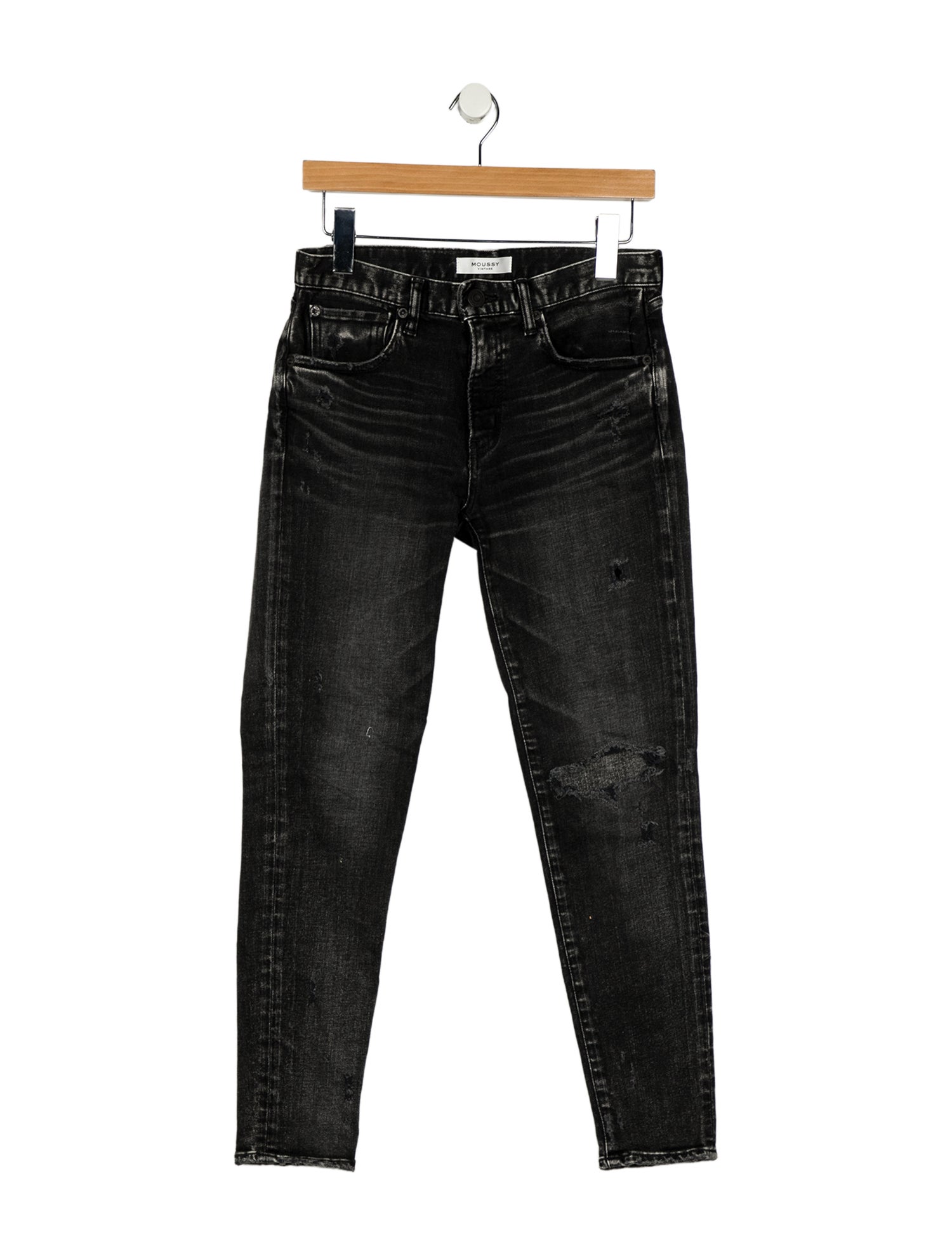 Moussy Vintage Mid-Rise Skinny Leg Jeans