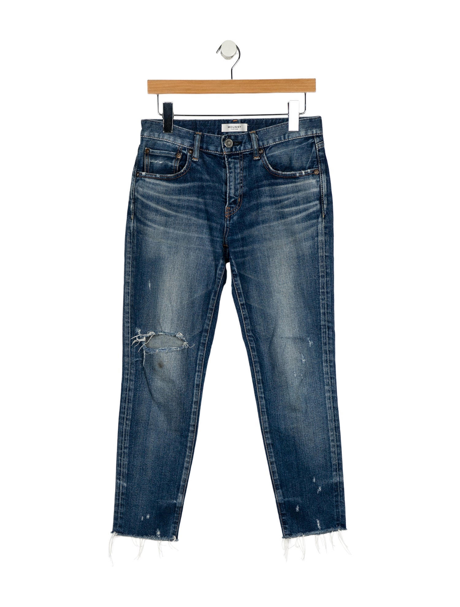 Moussy Vintage Mid-Rise Skinny Leg Jeans