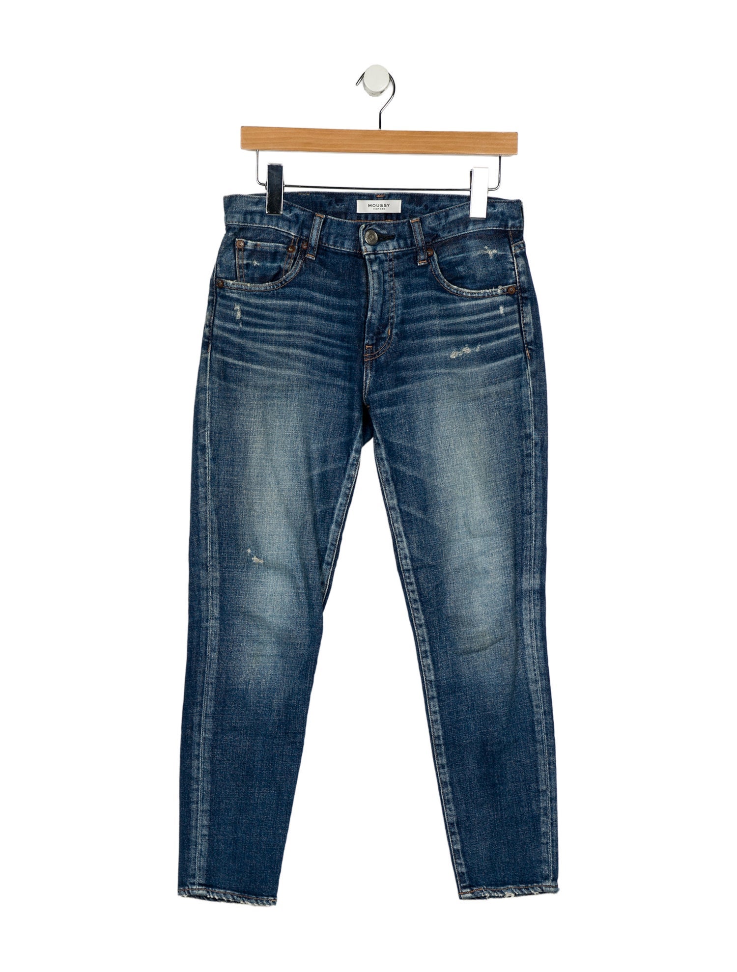 Moussy Vintage Mid-Rise Skinny Leg Jeans