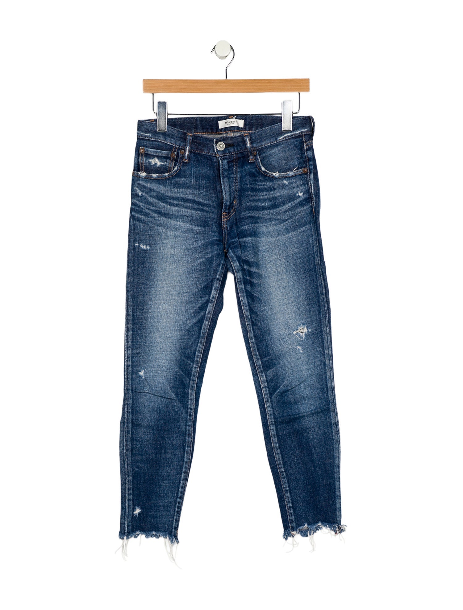 Moussy Vintage Mid-Rise Skinny Leg Jeans