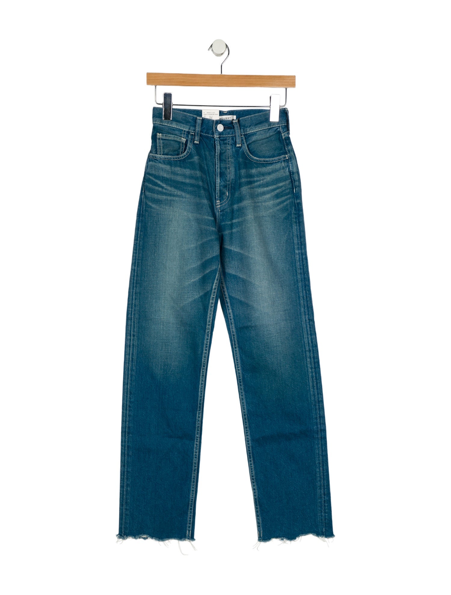 Moussy Vintage High-Rise Straight Leg Jeans