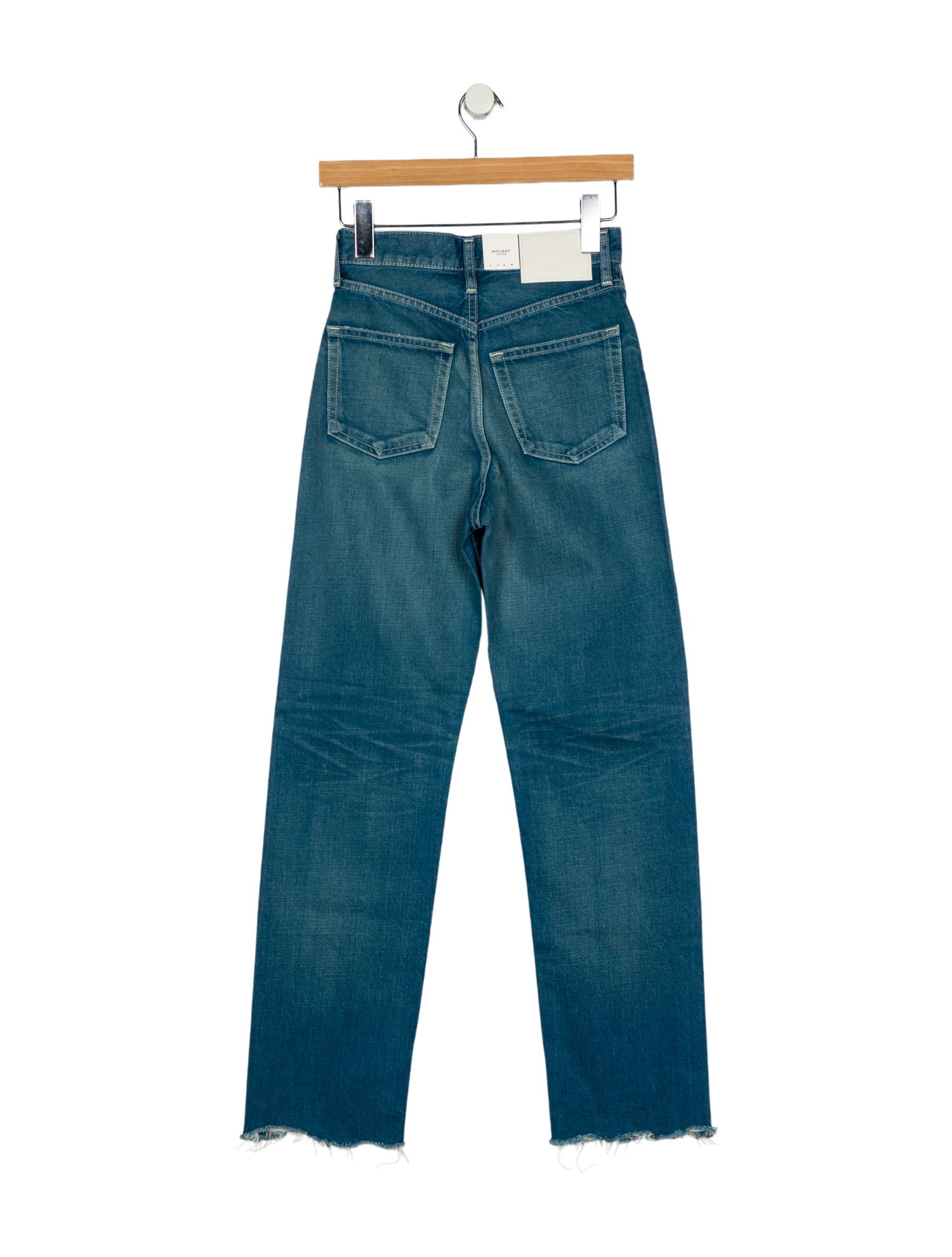 Moussy Vintage High-Rise Straight Leg Jeans