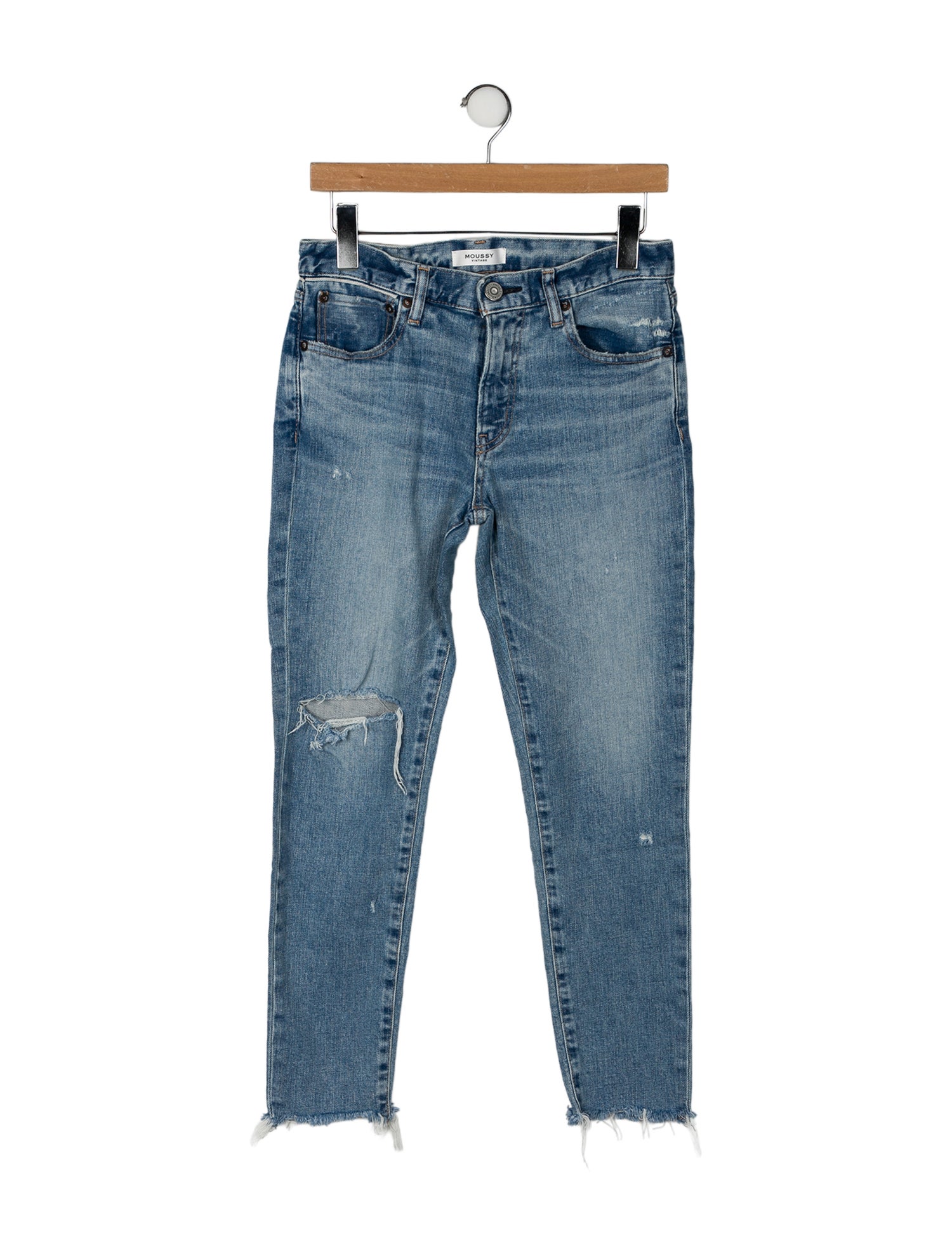 Moussy Vintage Mid-Rise Skinny Leg Jeans