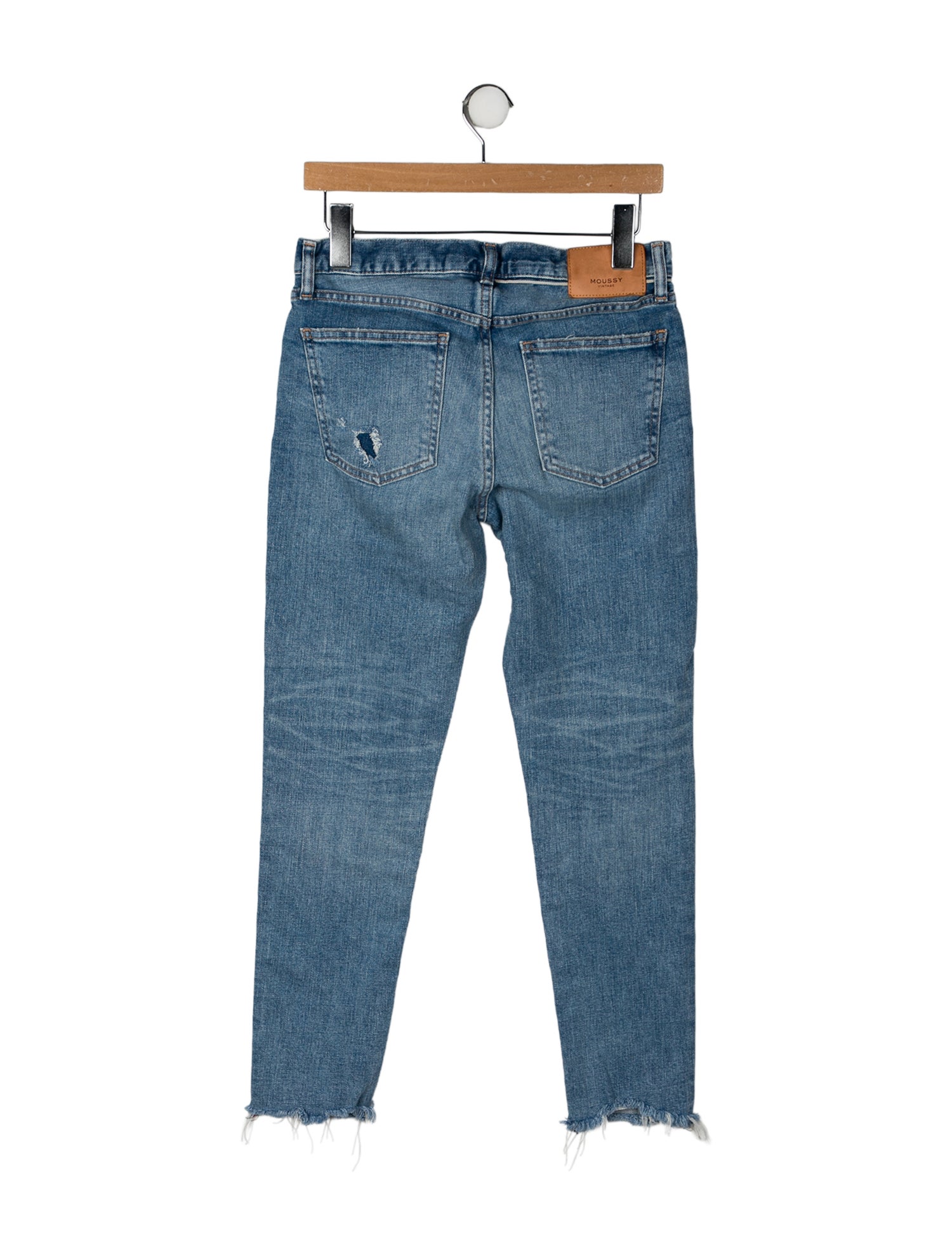 Moussy Vintage Mid-Rise Skinny Leg Jeans