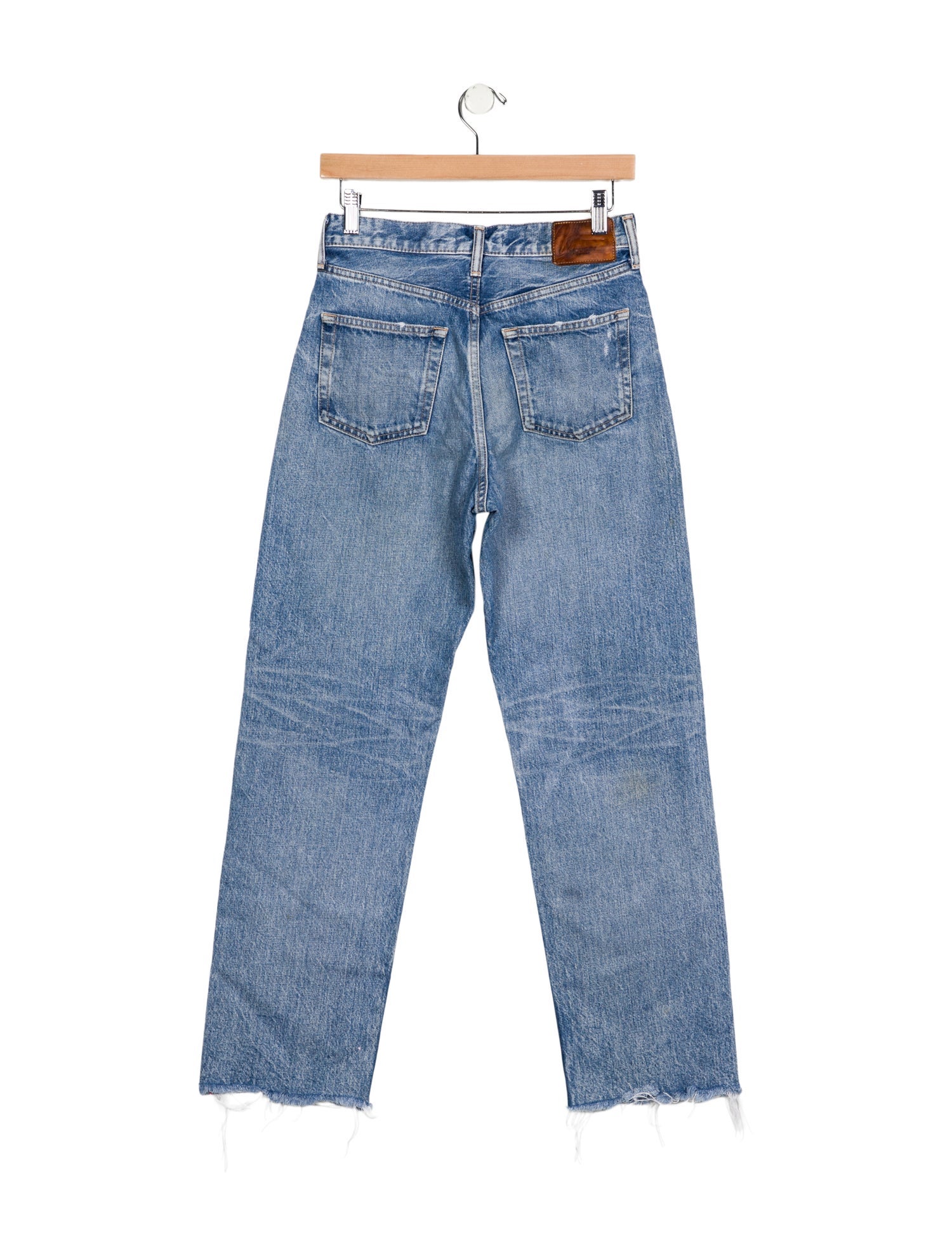 Moussy Vintage High-Rise Straight Leg Jeans
