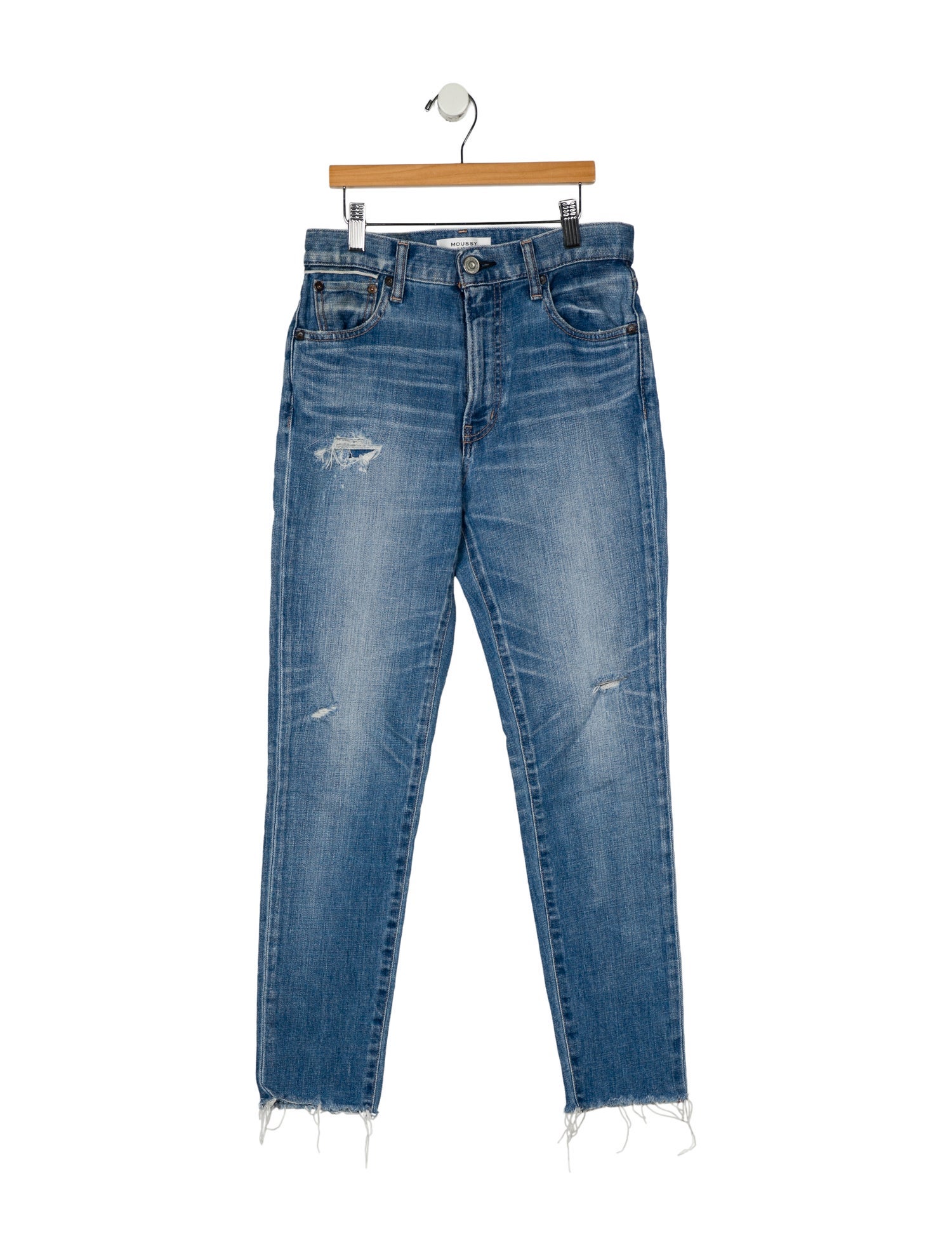 Moussy Vintage Mid-Rise Skinny Leg Jeans