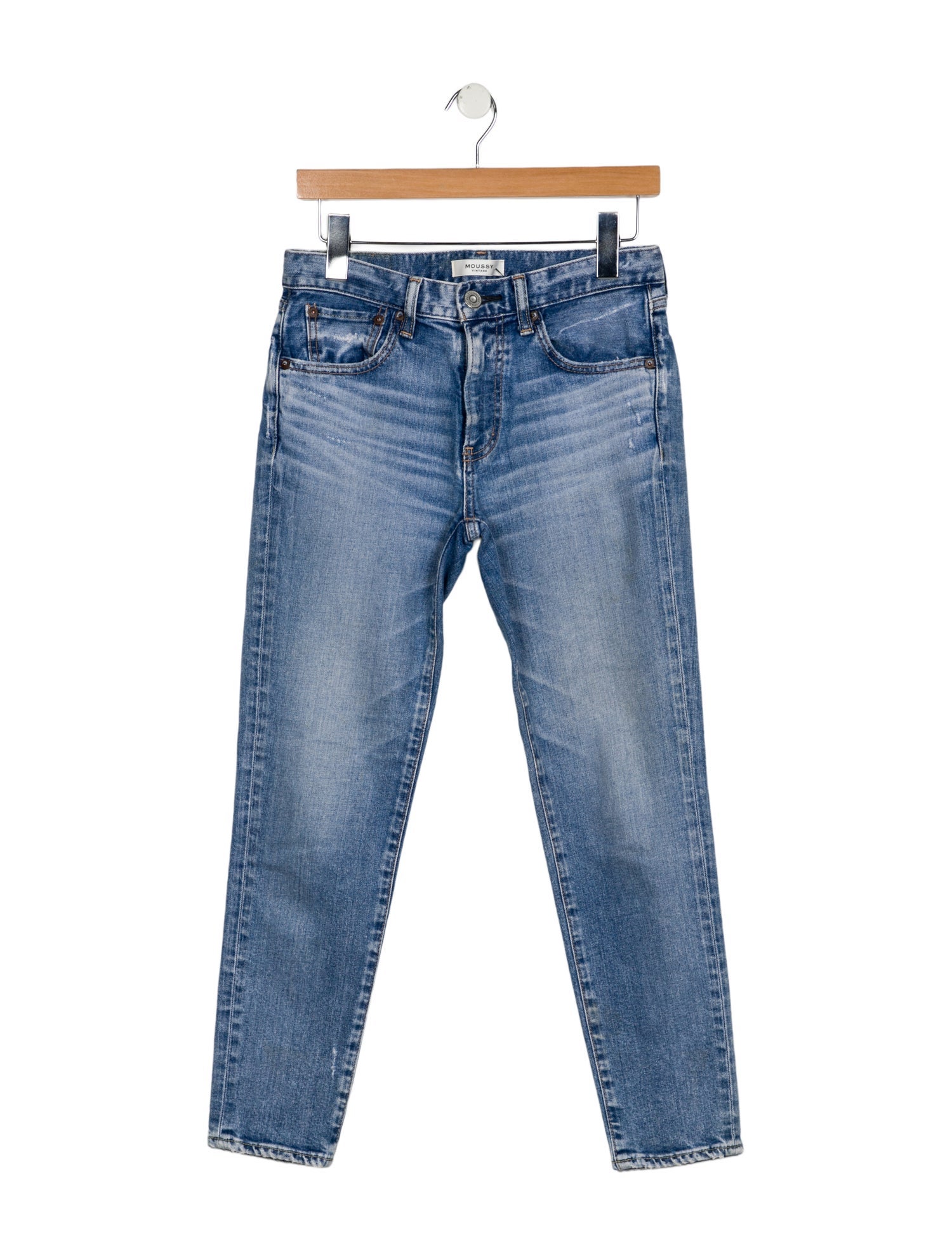 Moussy Vintage Mid-Rise Skinny Leg Jeans