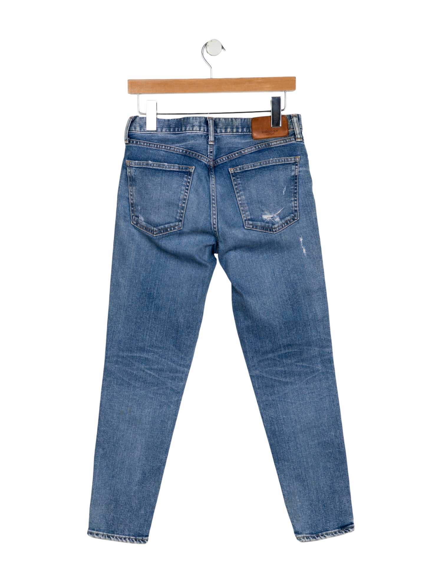 Moussy Vintage Mid-Rise Skinny Leg Jeans