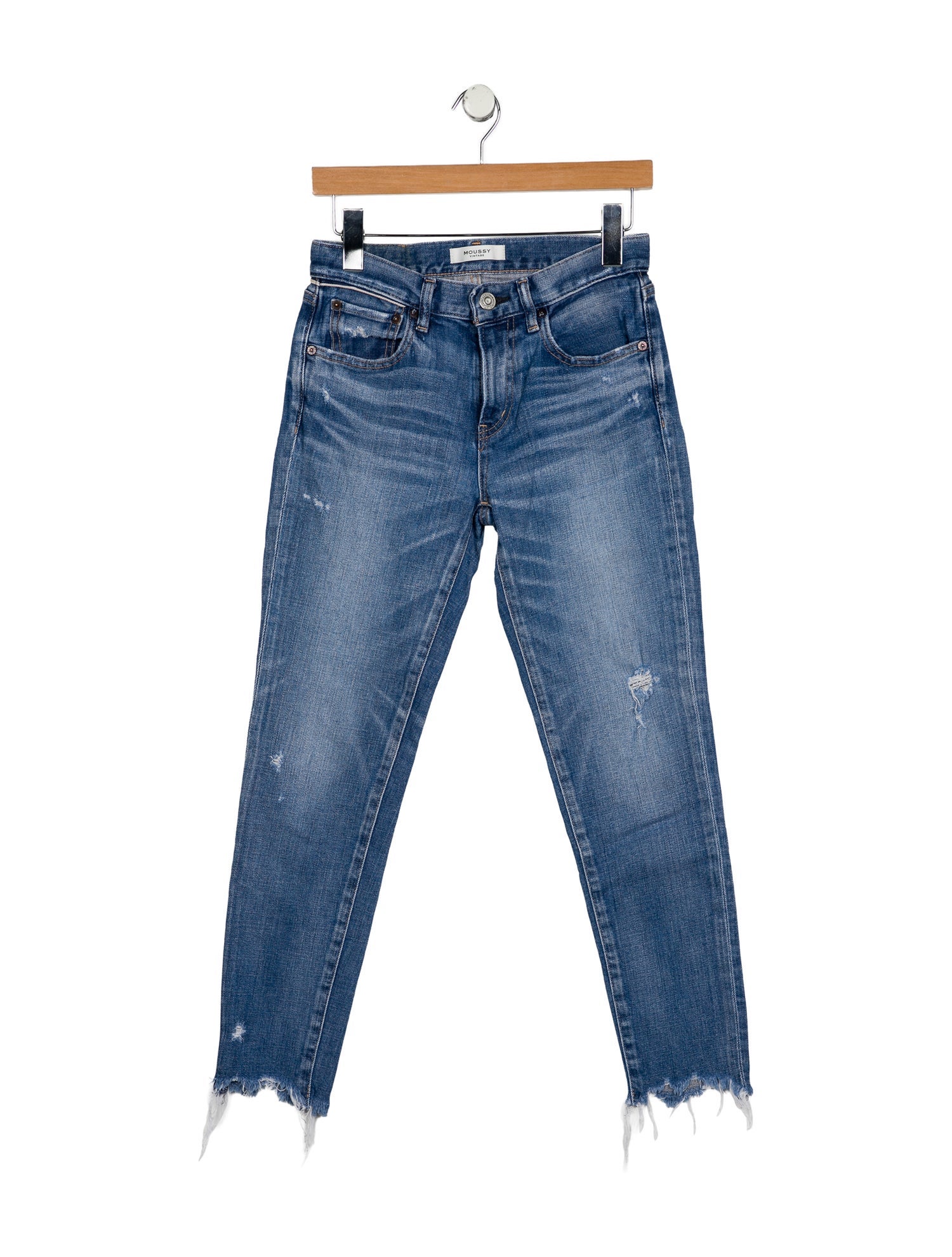 Moussy Vintage Mid-Rise Skinny Leg Jeans