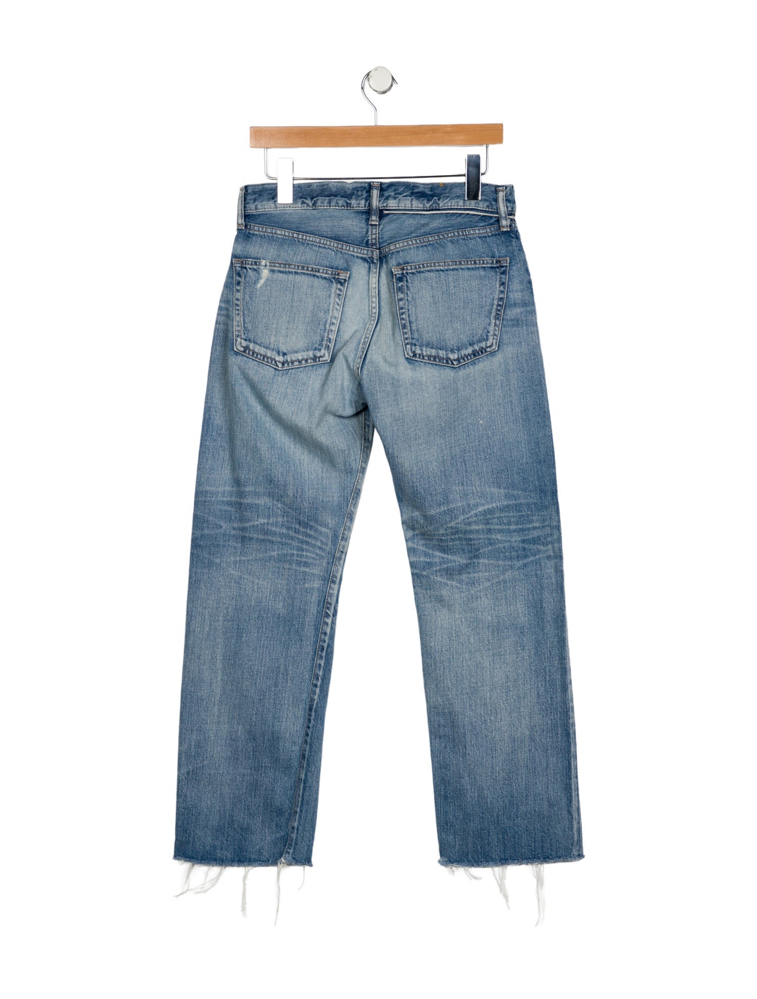 Moussy Vintage Mid-Rise Straight Leg Jeans