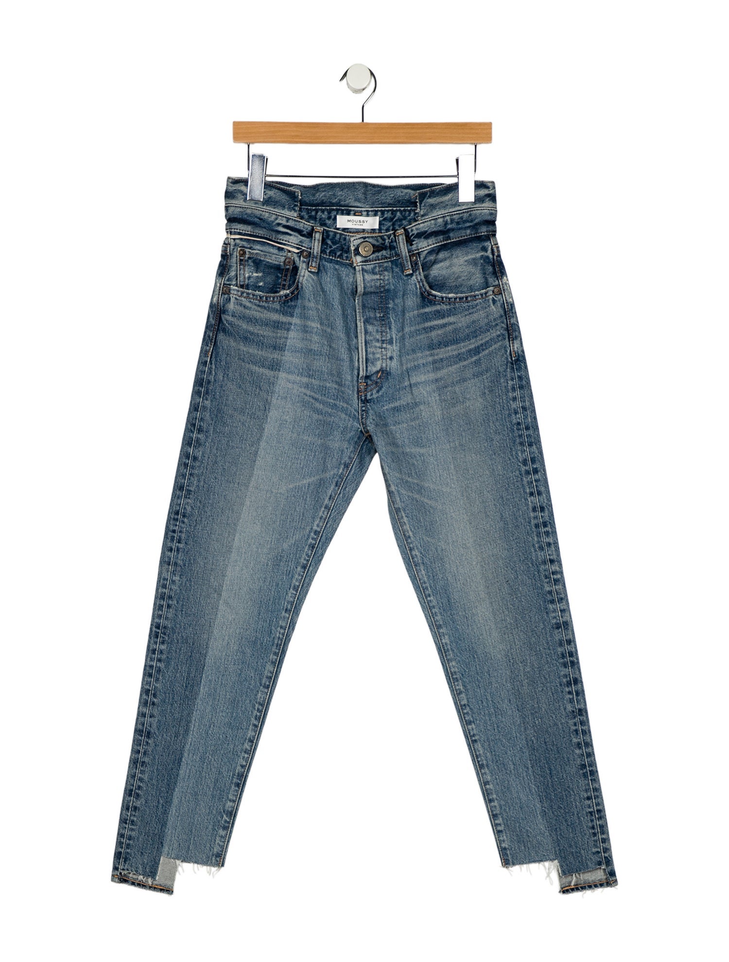 Moussy Vintage Mid-Rise Straight Leg Jeans w/ Tags