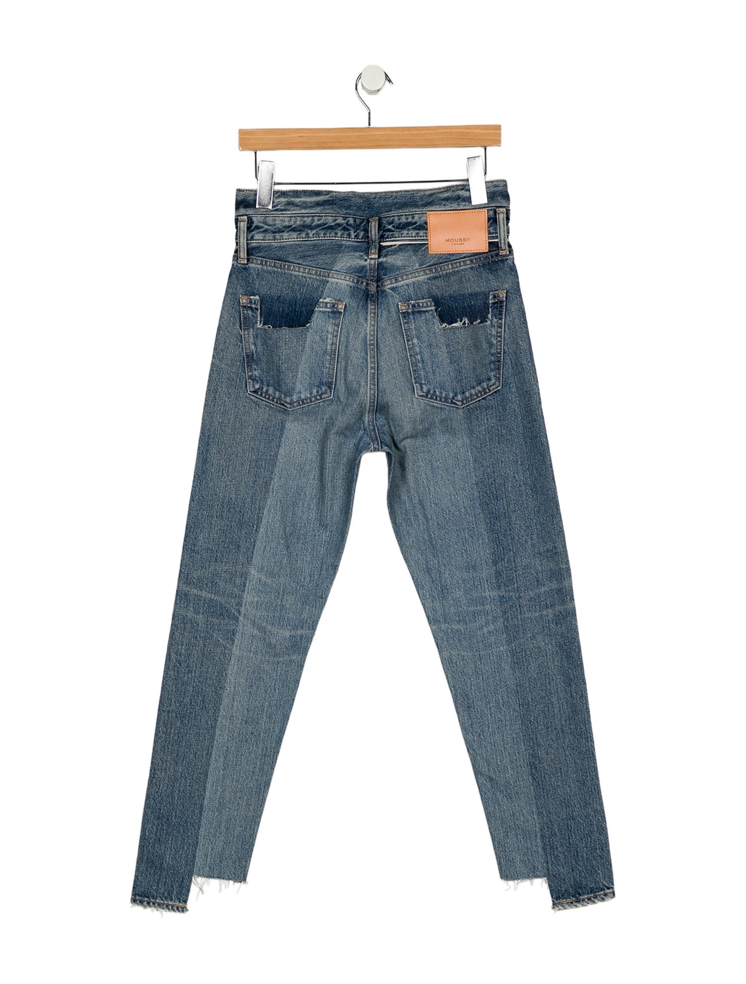 Moussy Vintage Mid-Rise Straight Leg Jeans w/ Tags