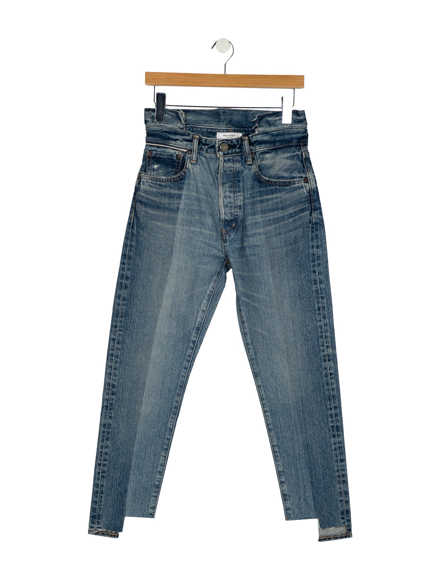 Moussy Vintage Mid-Rise Straight Leg Jeans w/ Tags