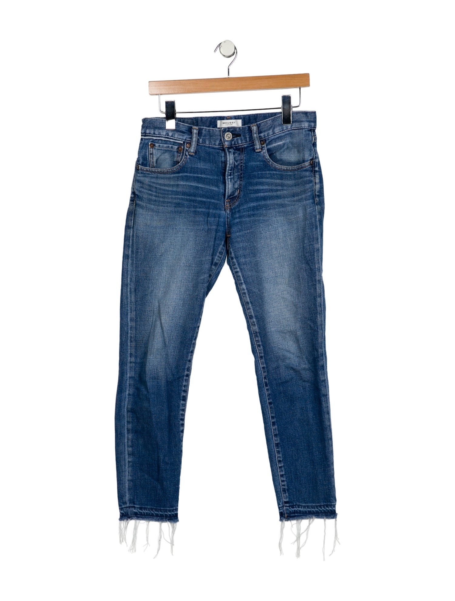 Moussy Vintage Mid-Rise Skinny Leg Jeans