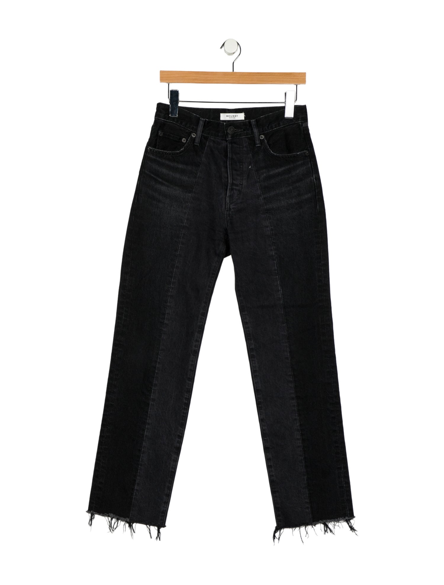 Moussy Vintage High-Rise Straight Leg Jeans