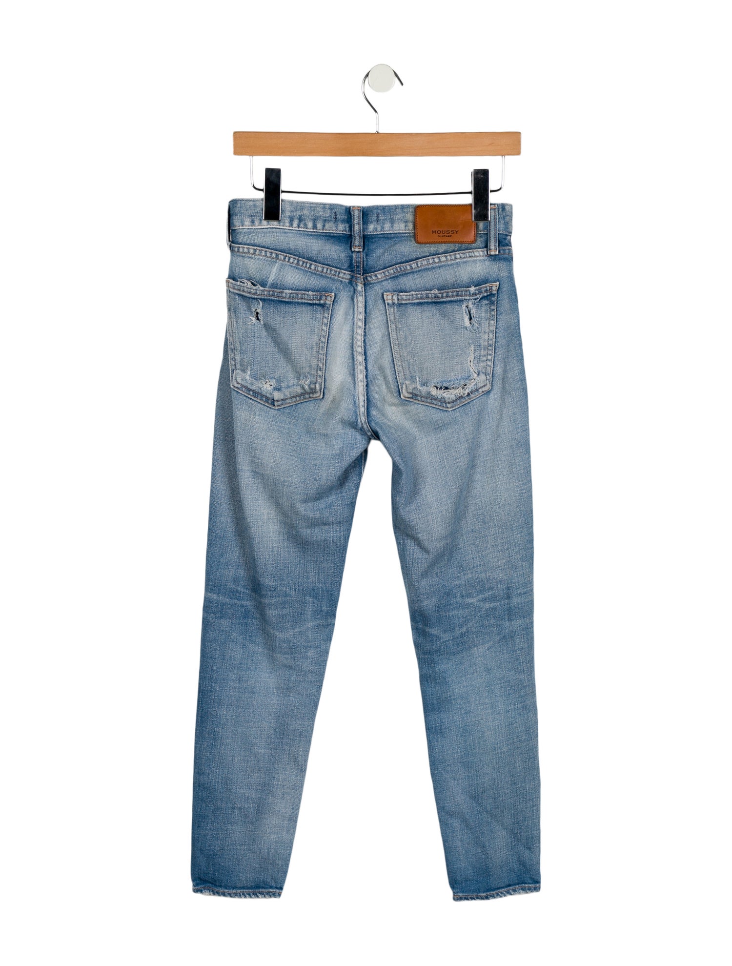 Moussy Vintage Mid-Rise Skinny Leg Jeans