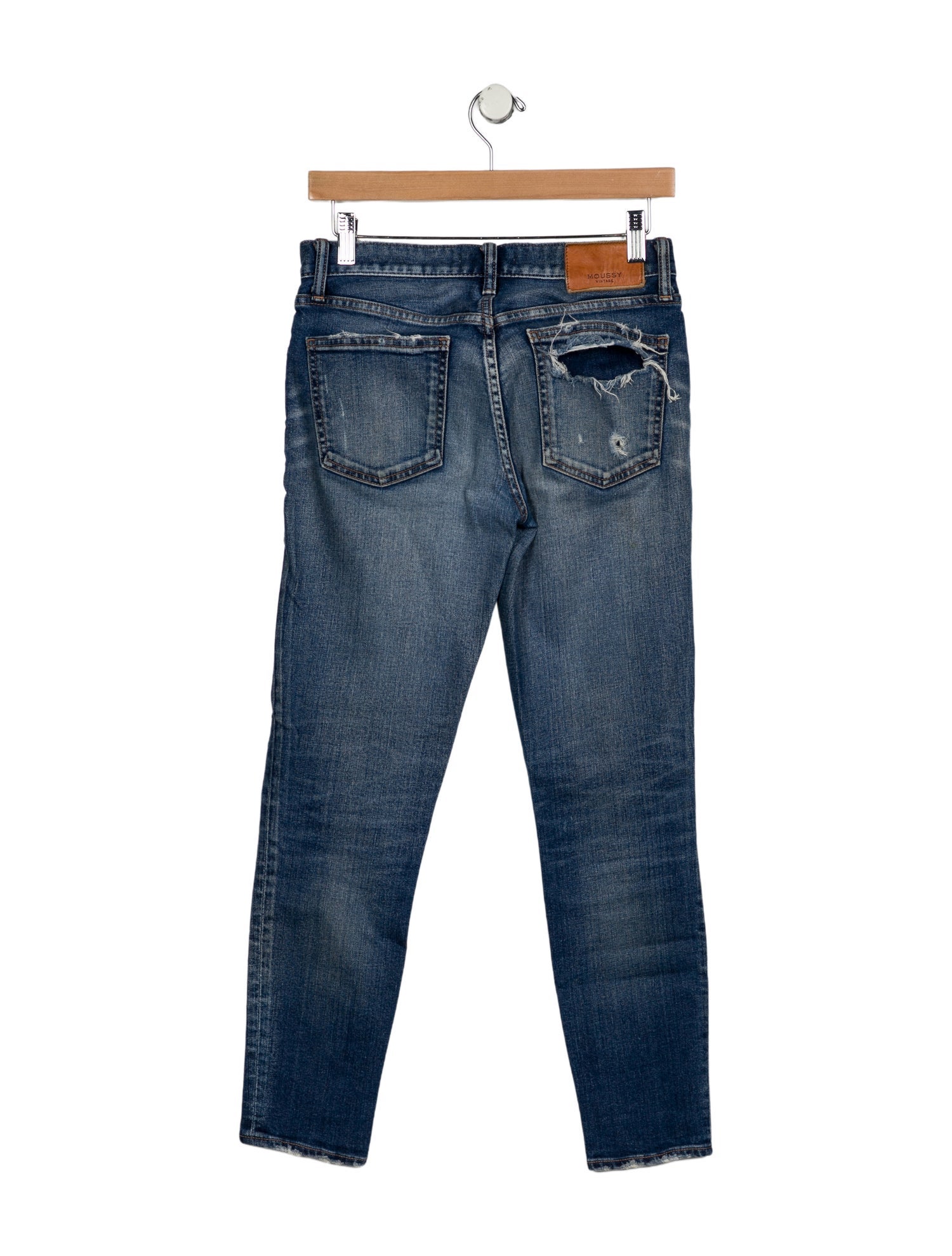 Moussy Vintage Mid-Rise Skinny Leg Jeans