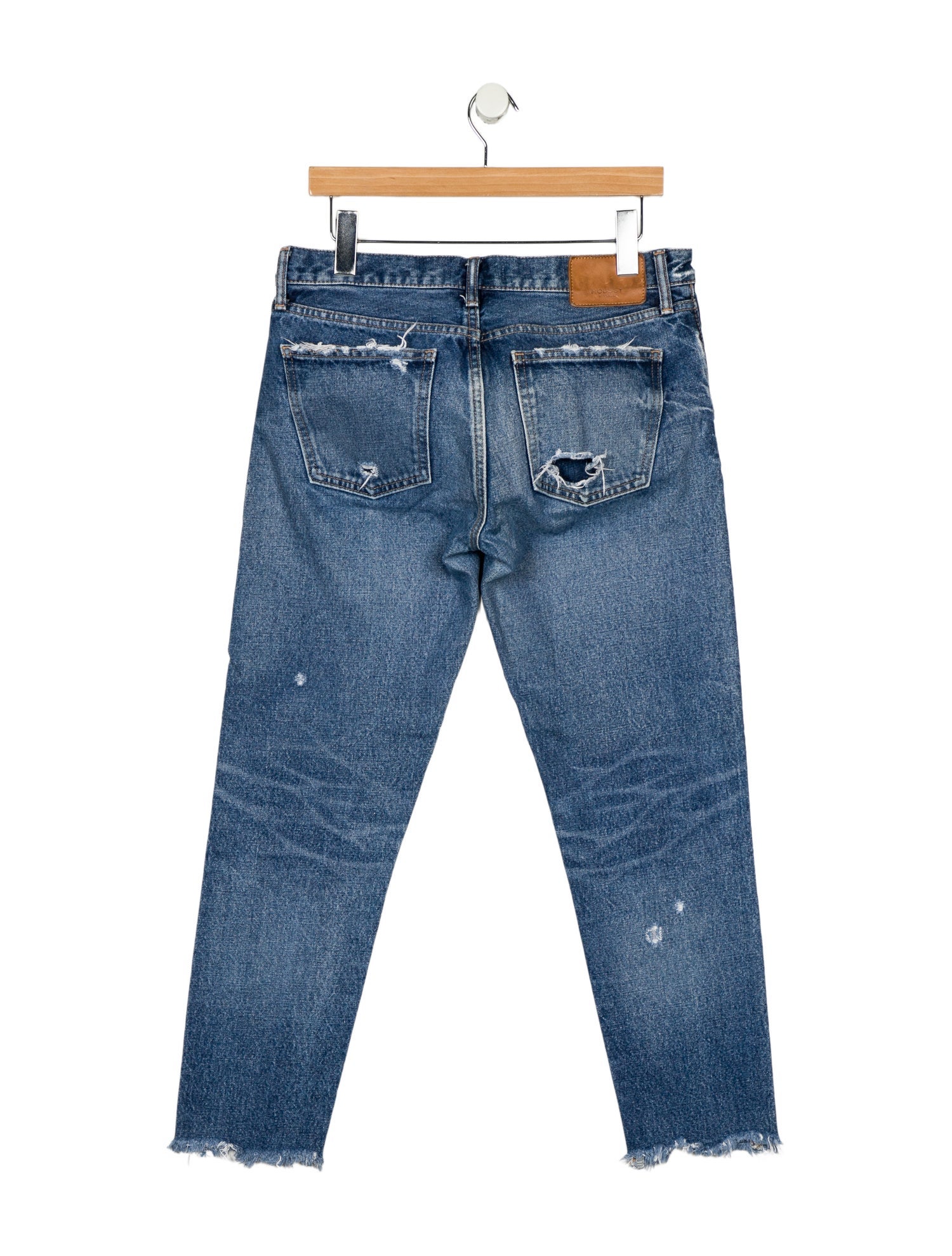 Moussy Vintage Mid-Rise Straight Leg Jeans