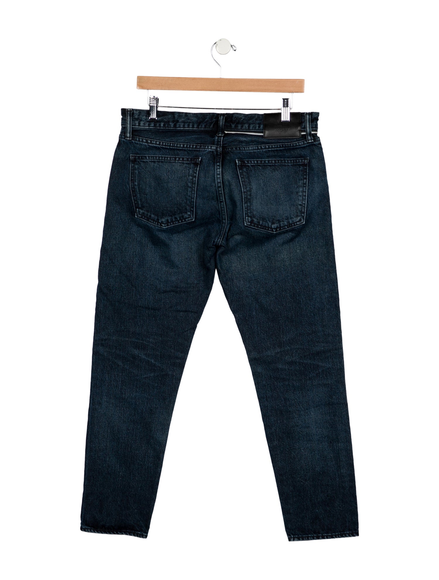 Moussy Vintage Mid-Rise Straight Leg Jeans