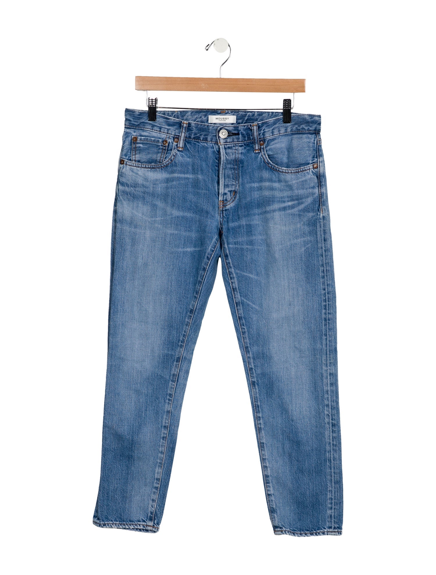 Moussy Vintage Mid-Rise Skinny Leg Jeans