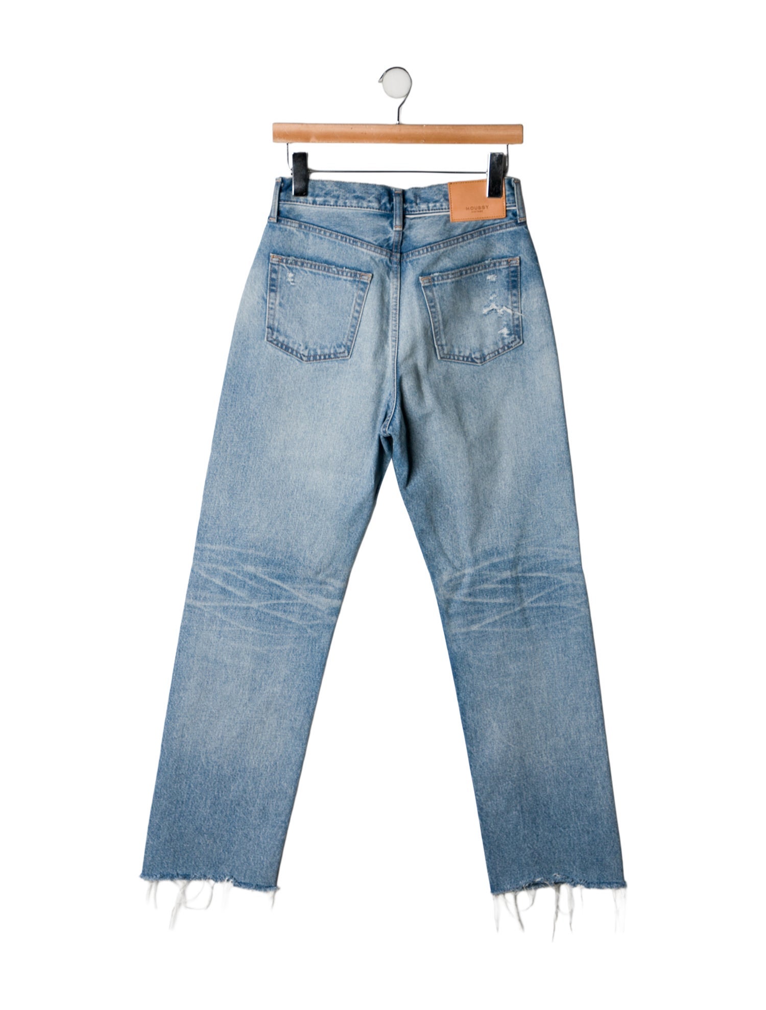 Moussy Vintage Straight-Leg Jeans