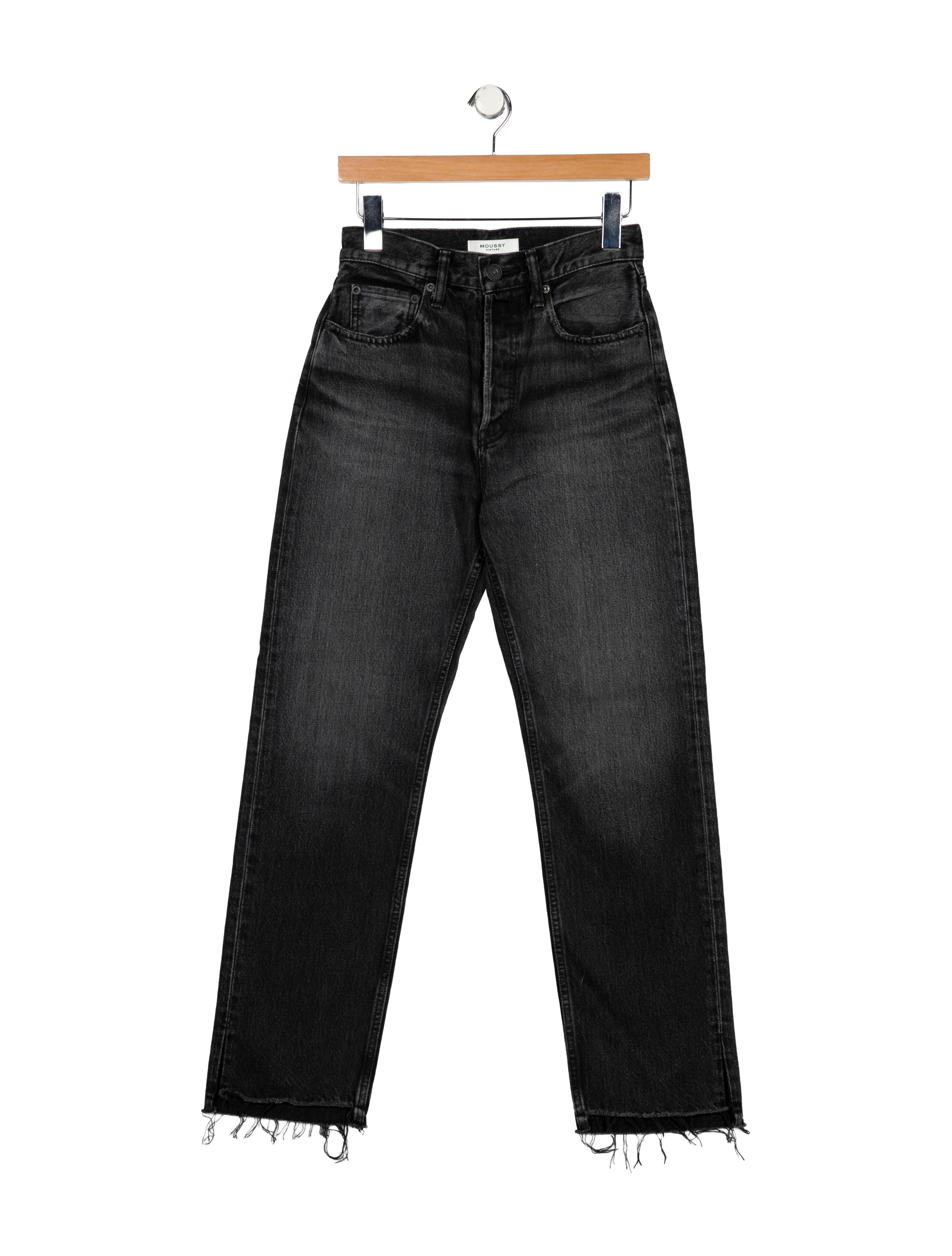 Moussy Vintage High-Rise Straight Leg Jeans