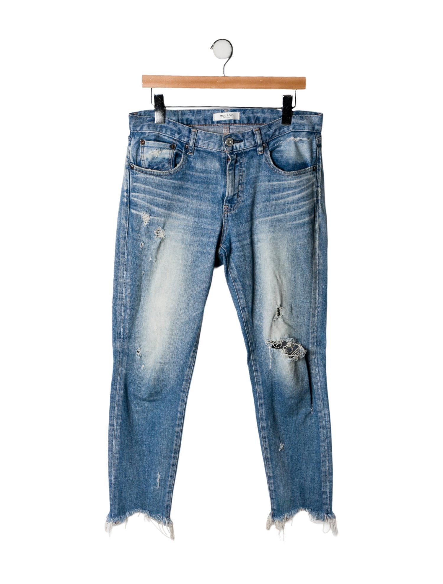 Moussy Vintage Mid-Rise Skinny Leg Jeans