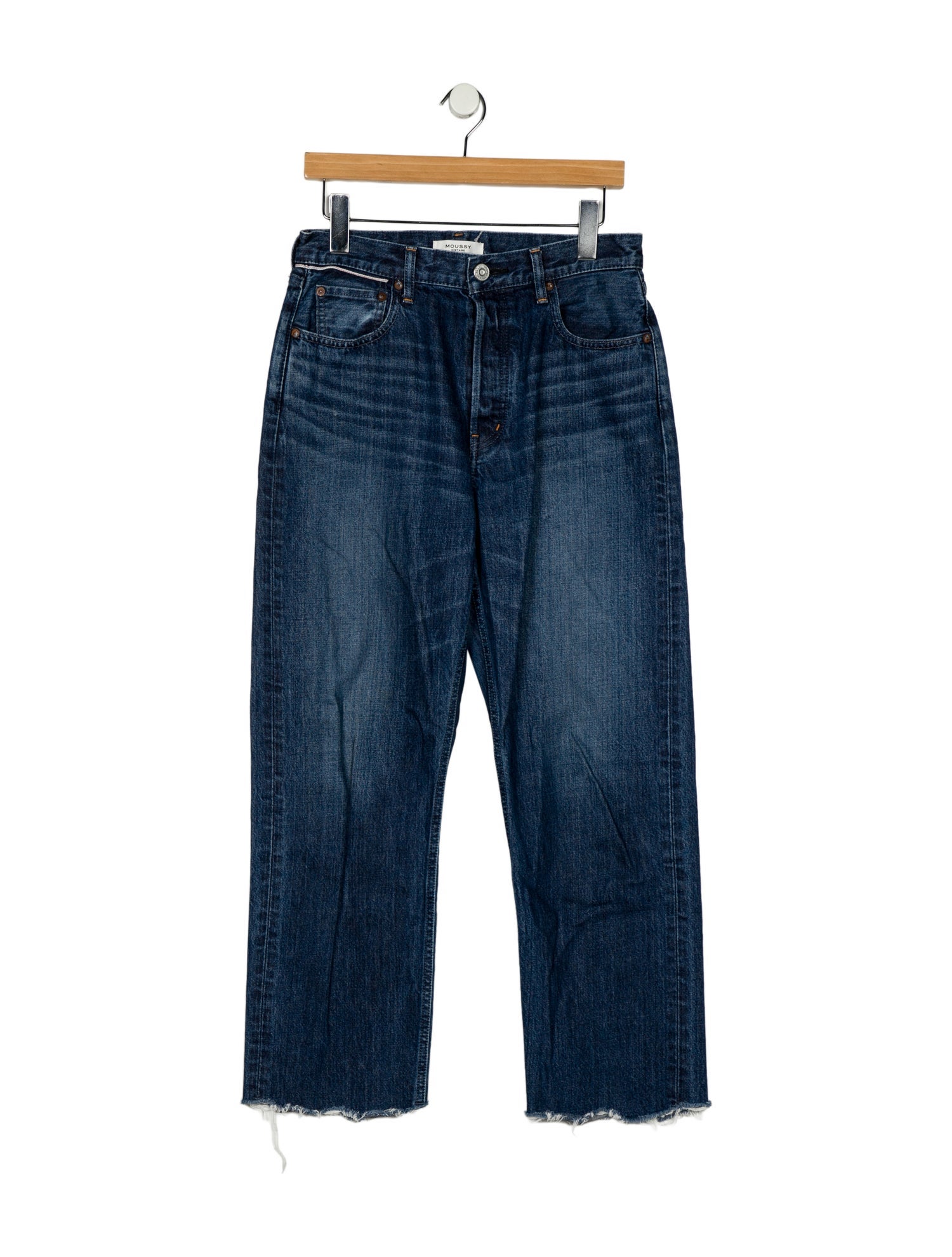 Moussy Vintage High-Rise Straight Leg Jeans