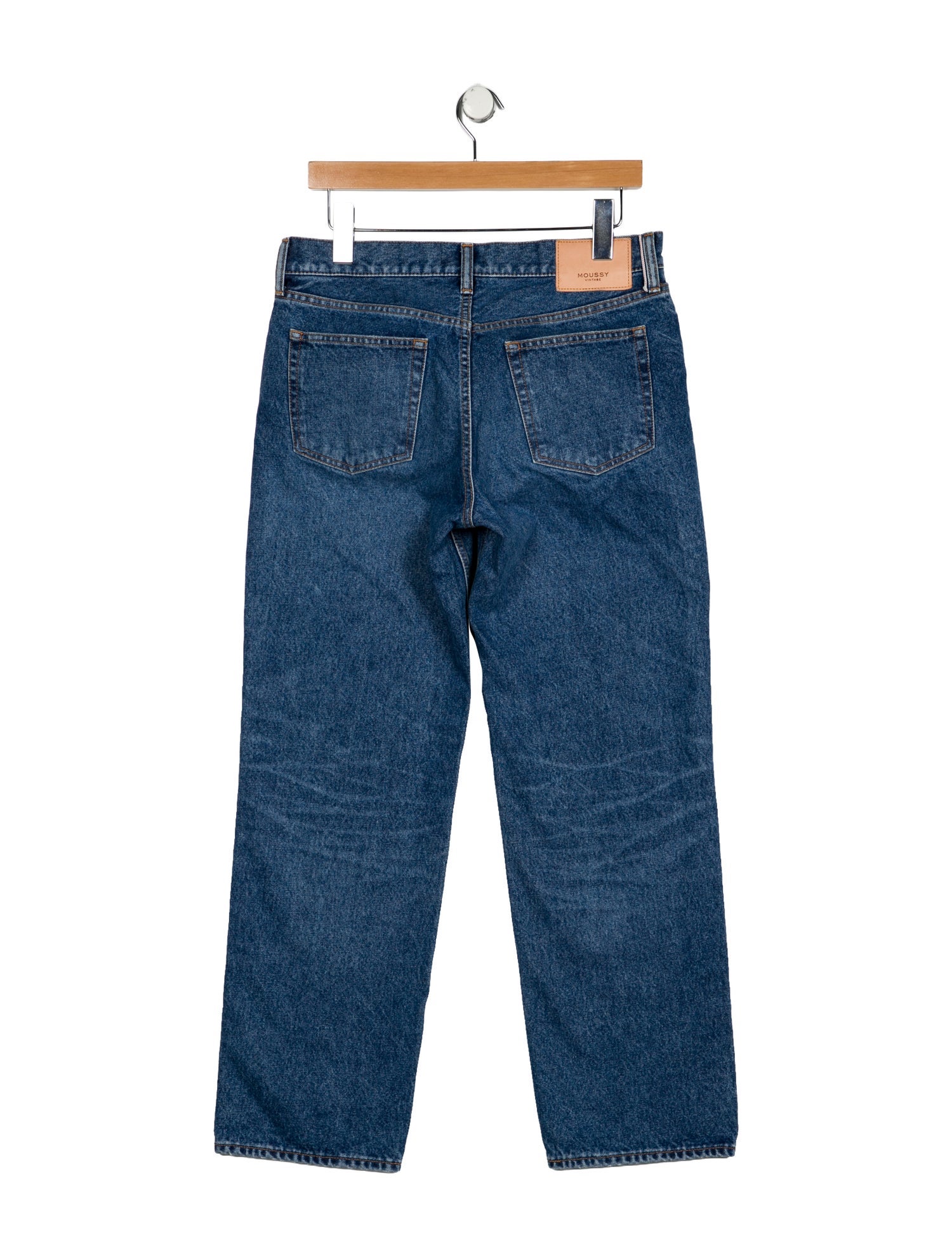 Moussy Vintage Mid-Rise Wide Leg Jeans