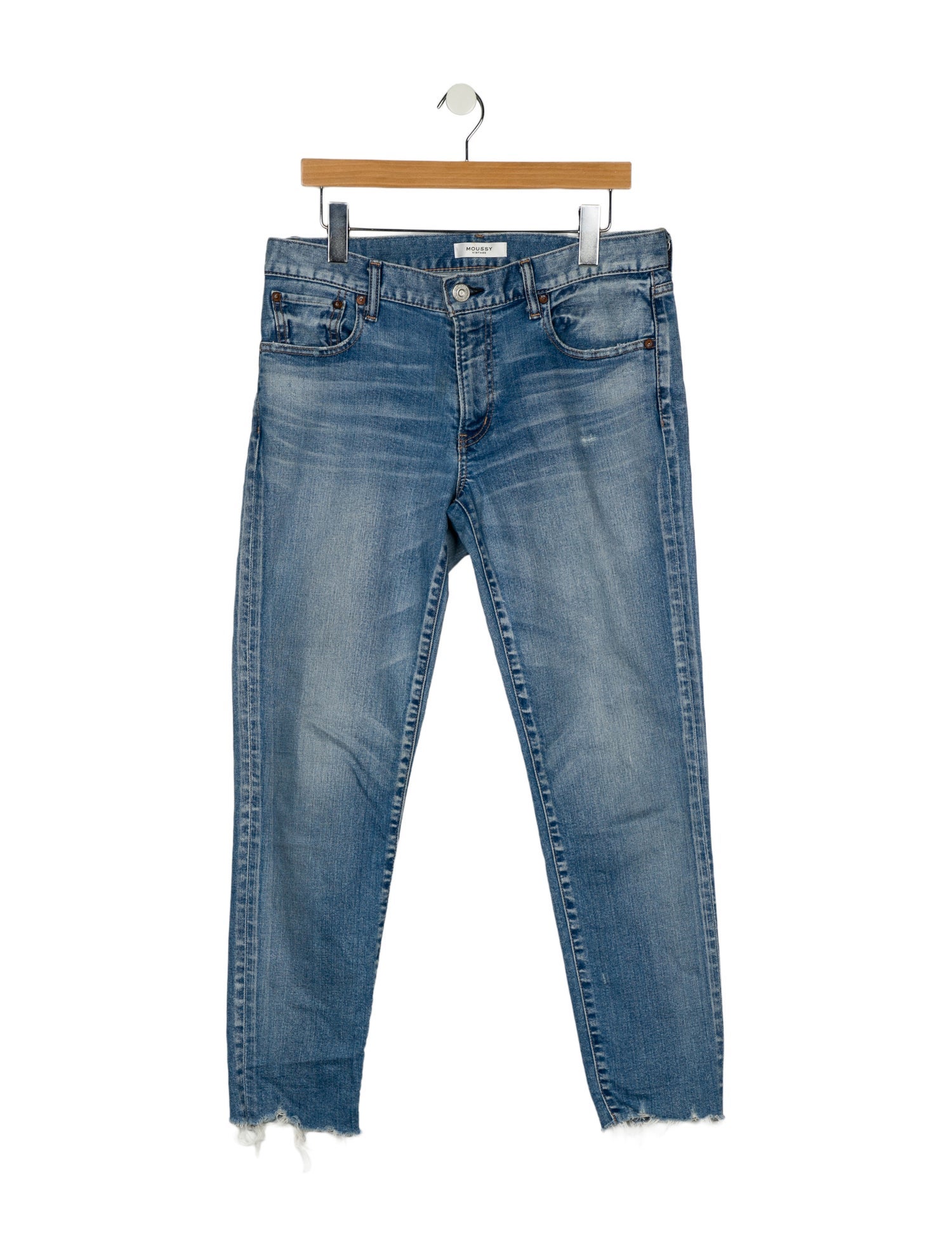 Moussy Vintage Mid-Rise Skinny Leg Jeans