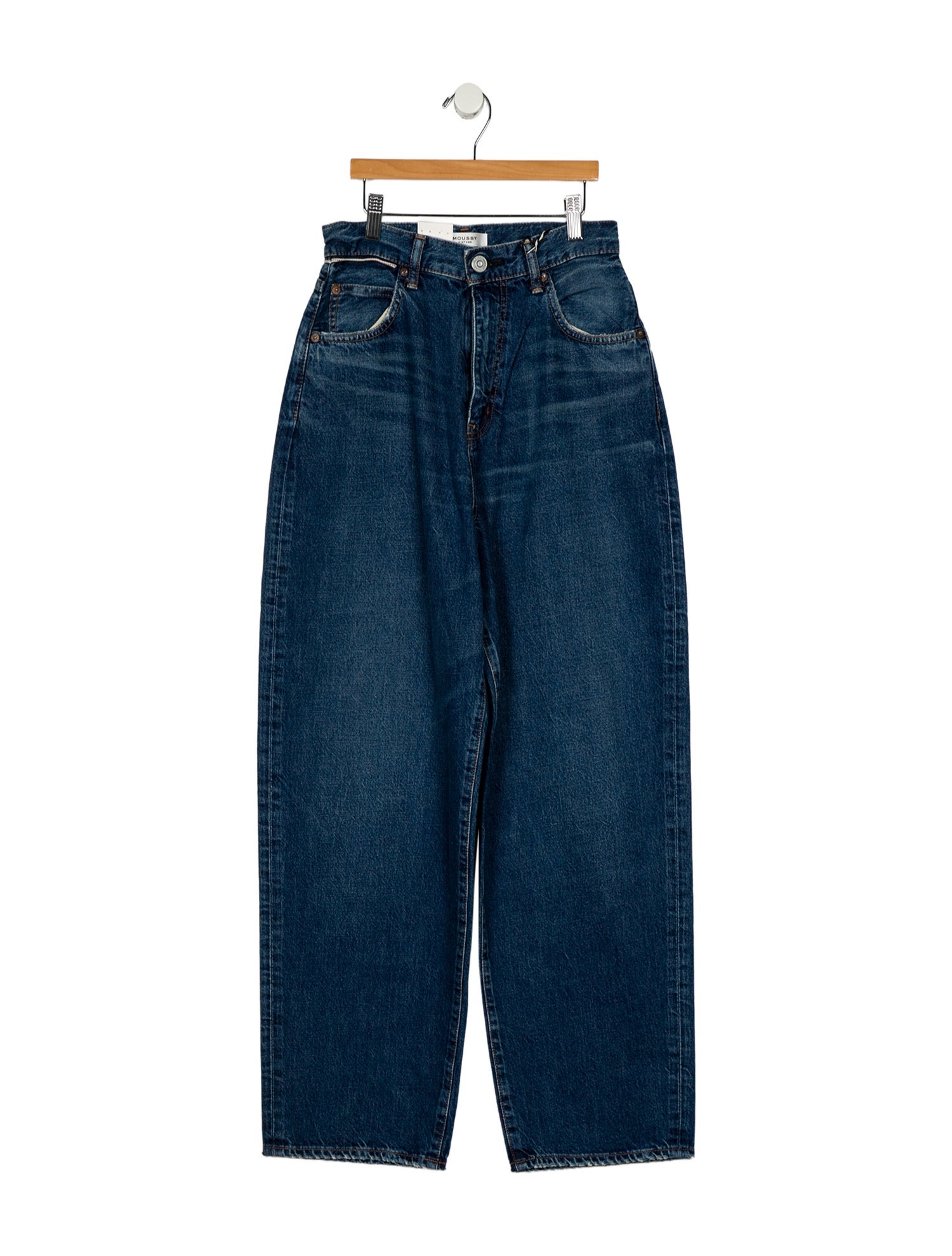 Moussy Vintage High-Rise Wide Leg Jeans w/ Tags
