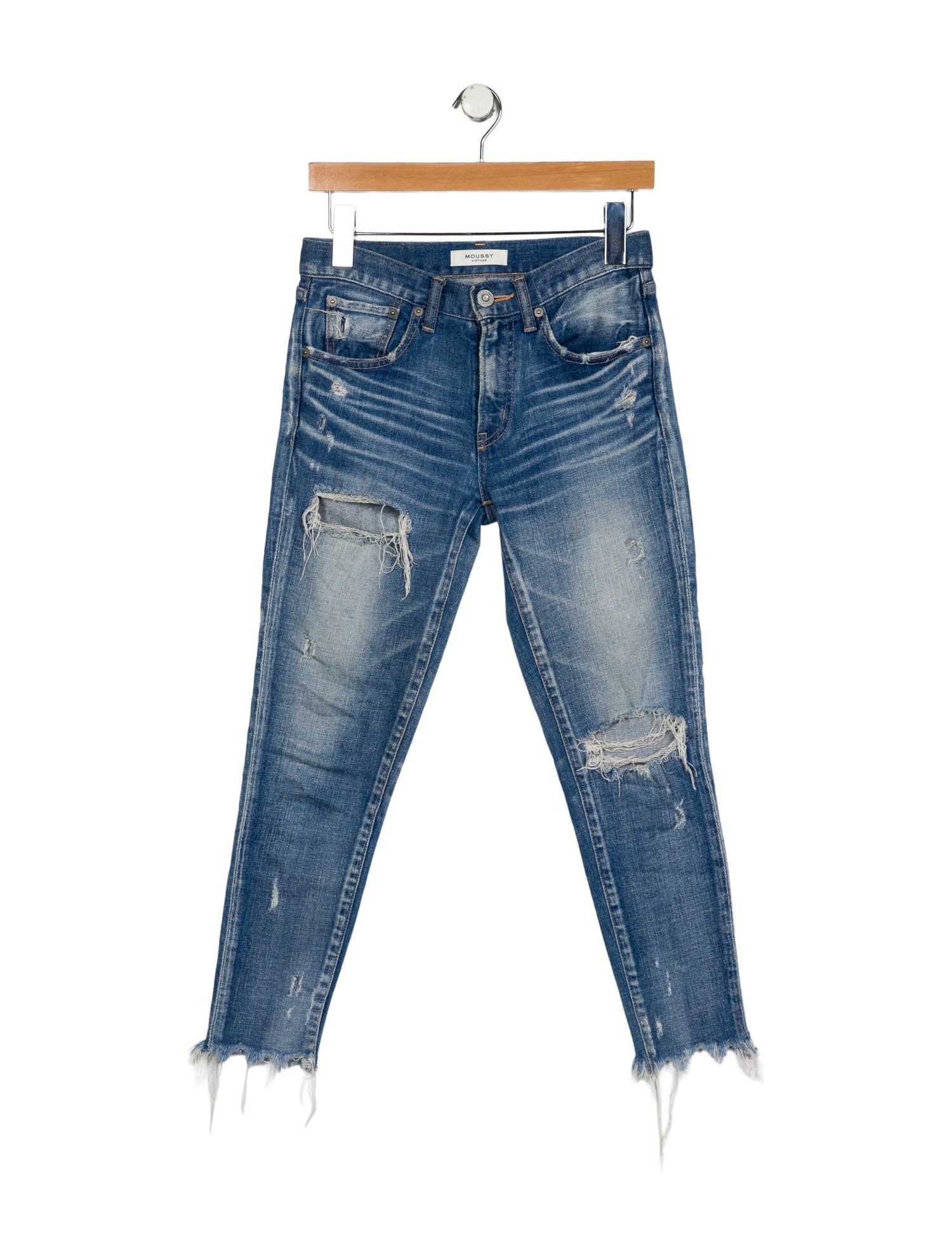 Moussy Vintage Mid-Rise Skinny Leg Jeans