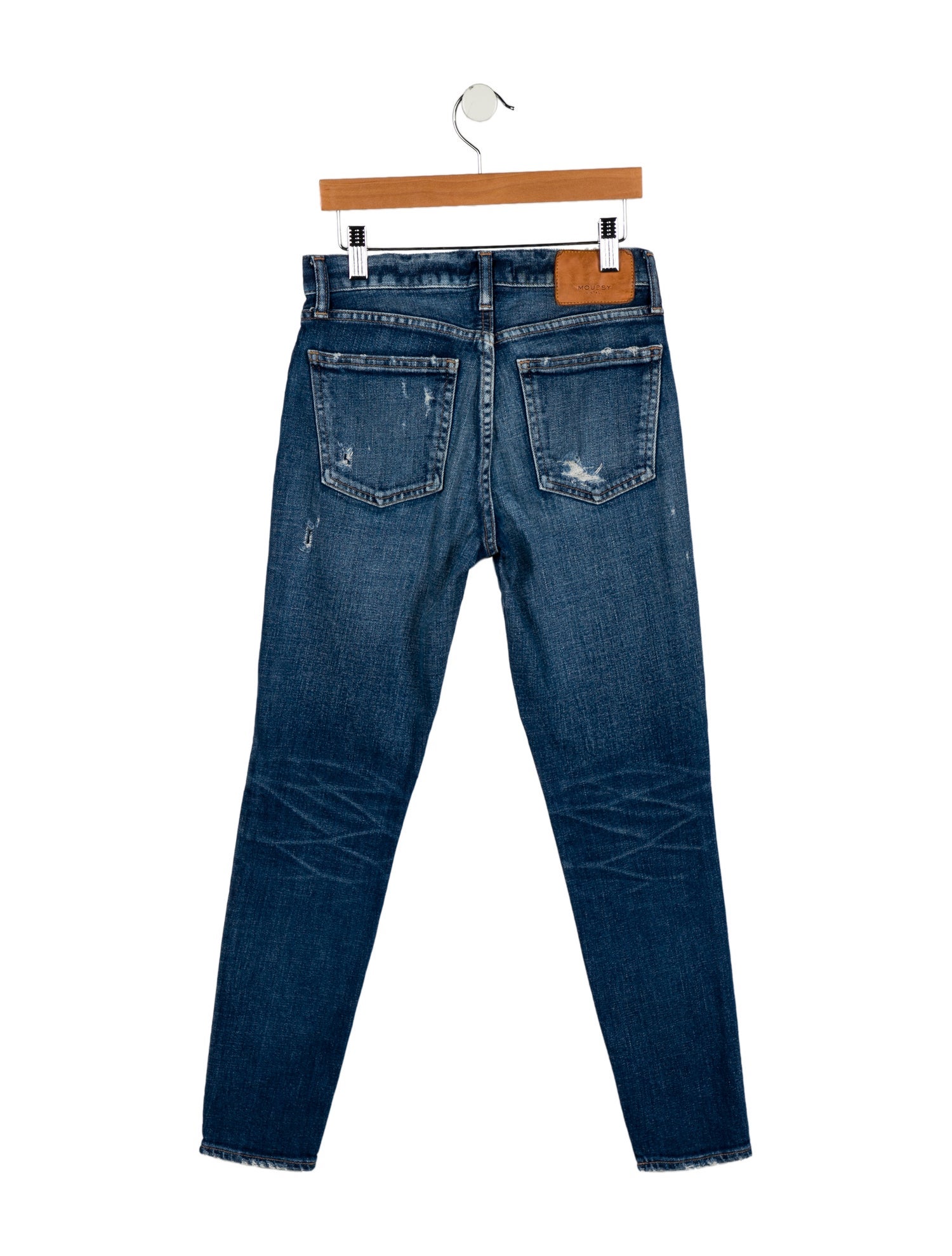 Moussy Vintage Mid-Rise Skinny Leg Jeans