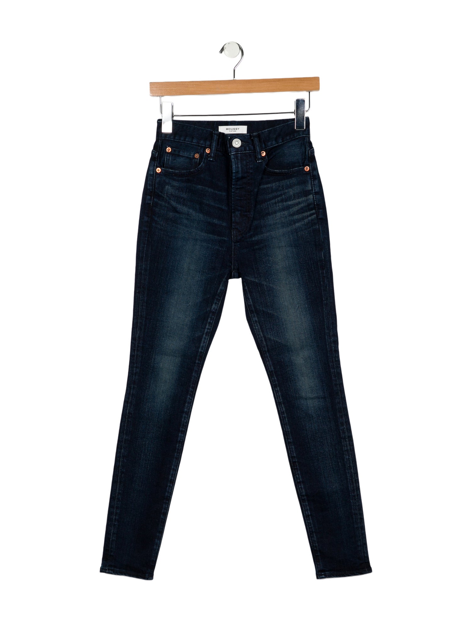 Moussy Vintage High-Rise Skinny Leg Jeans