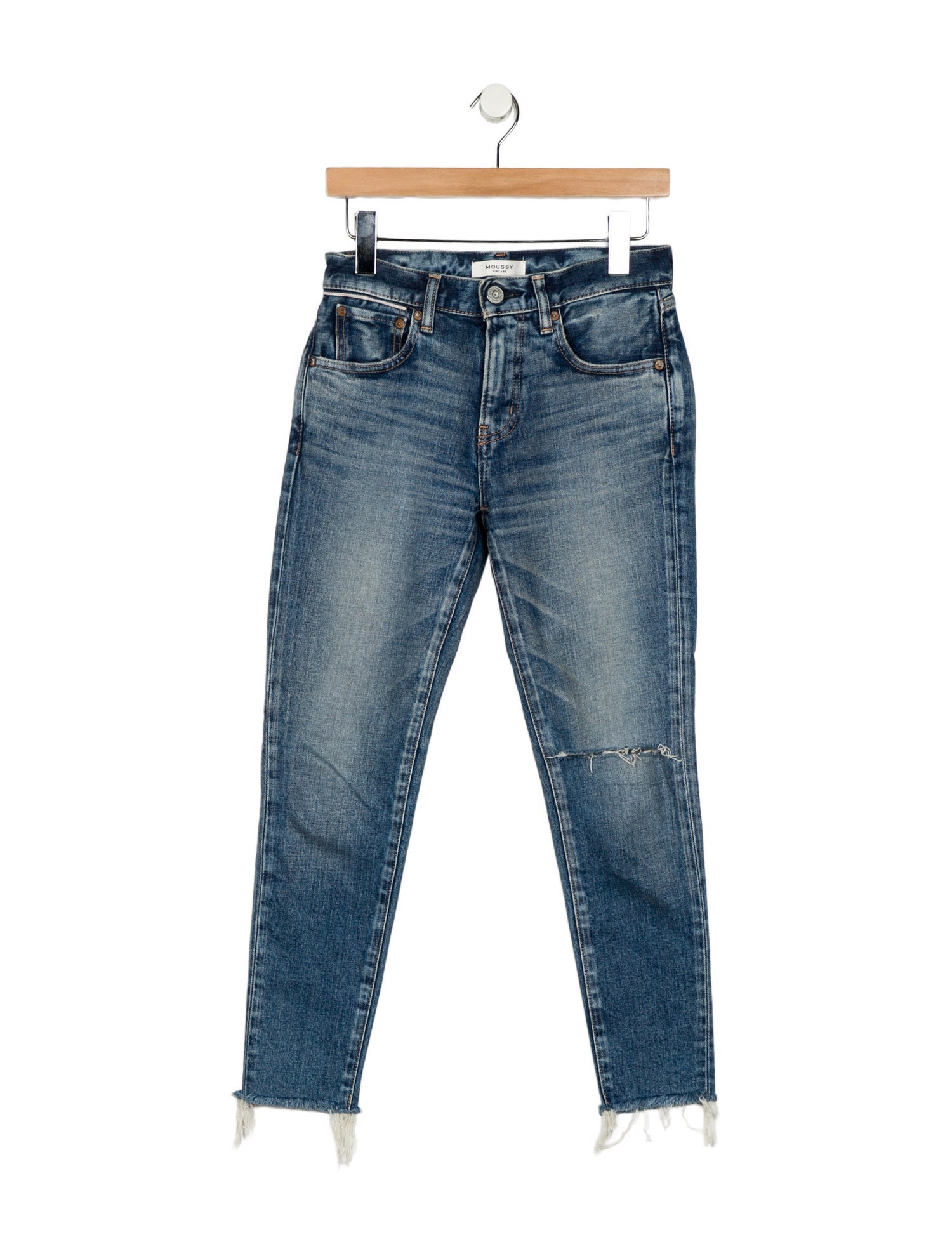 Moussy Vintage High-Rise Skinny Leg Jeans