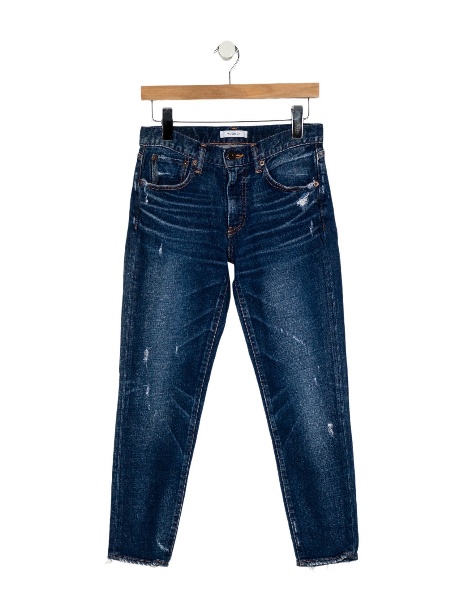 Moussy Vintage Mid-Rise Skinny Leg Jeans