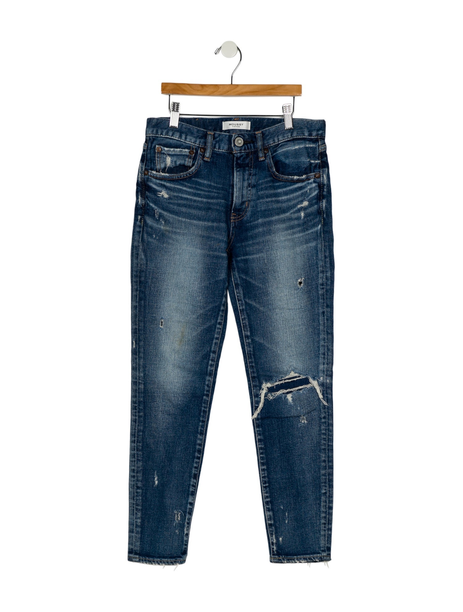 Moussy Vintage Mid-Rise Skinny Leg Jeans