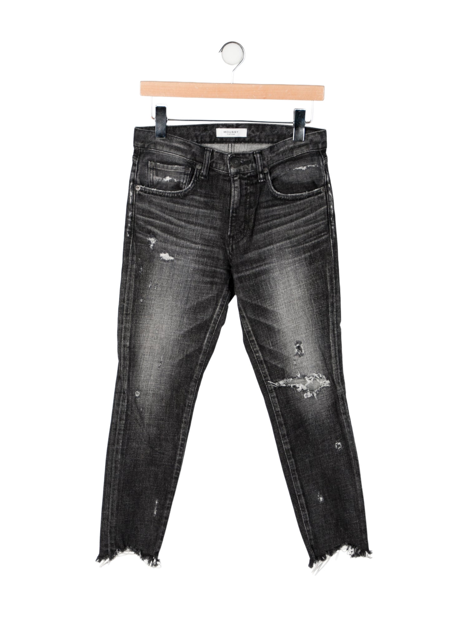 Moussy Vintage Mid-Rise Skinny Leg Jeans