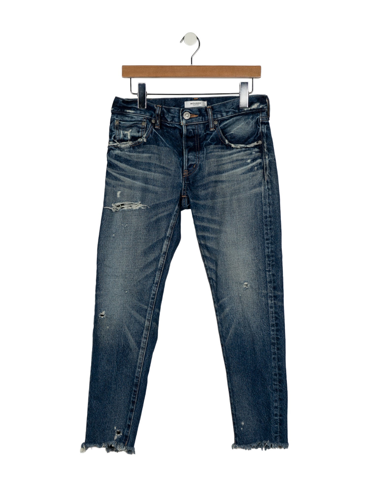 Moussy Vintage Mid-Rise Skinny Leg Jeans