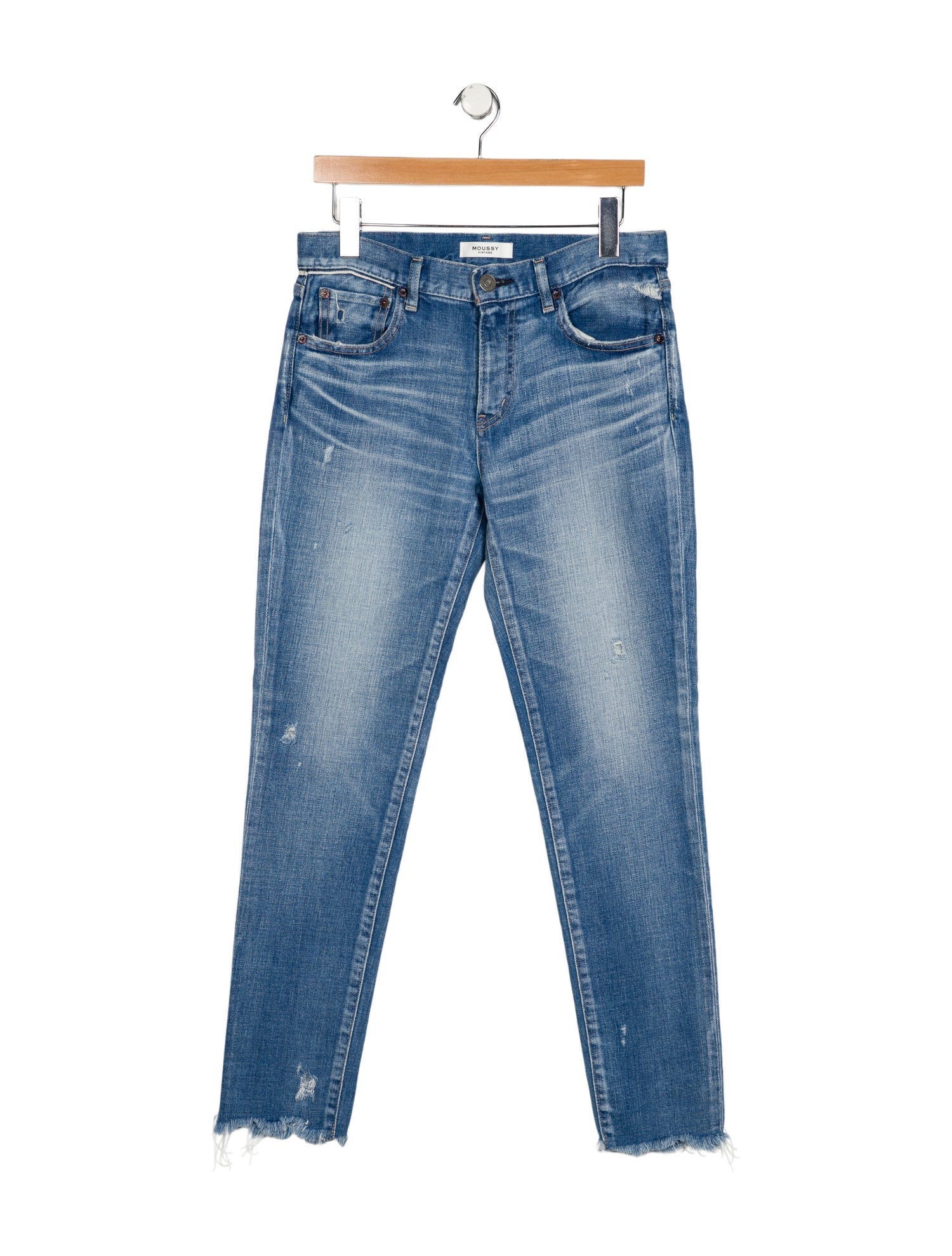 Moussy Vintage Mid-Rise Skinny Leg Jeans