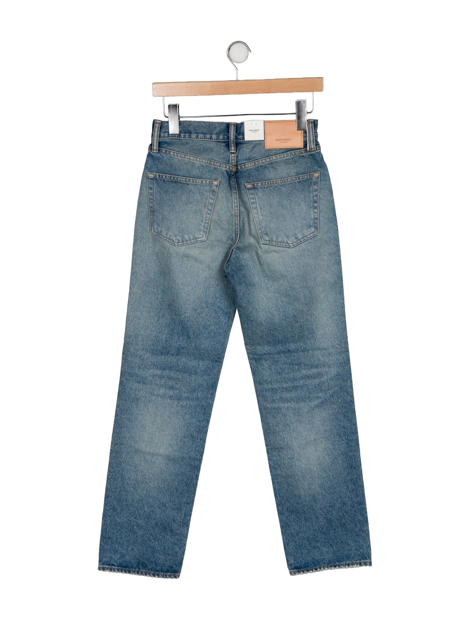 Moussy Vintage Mid-Rise Straight Leg Jeans w/ Tags