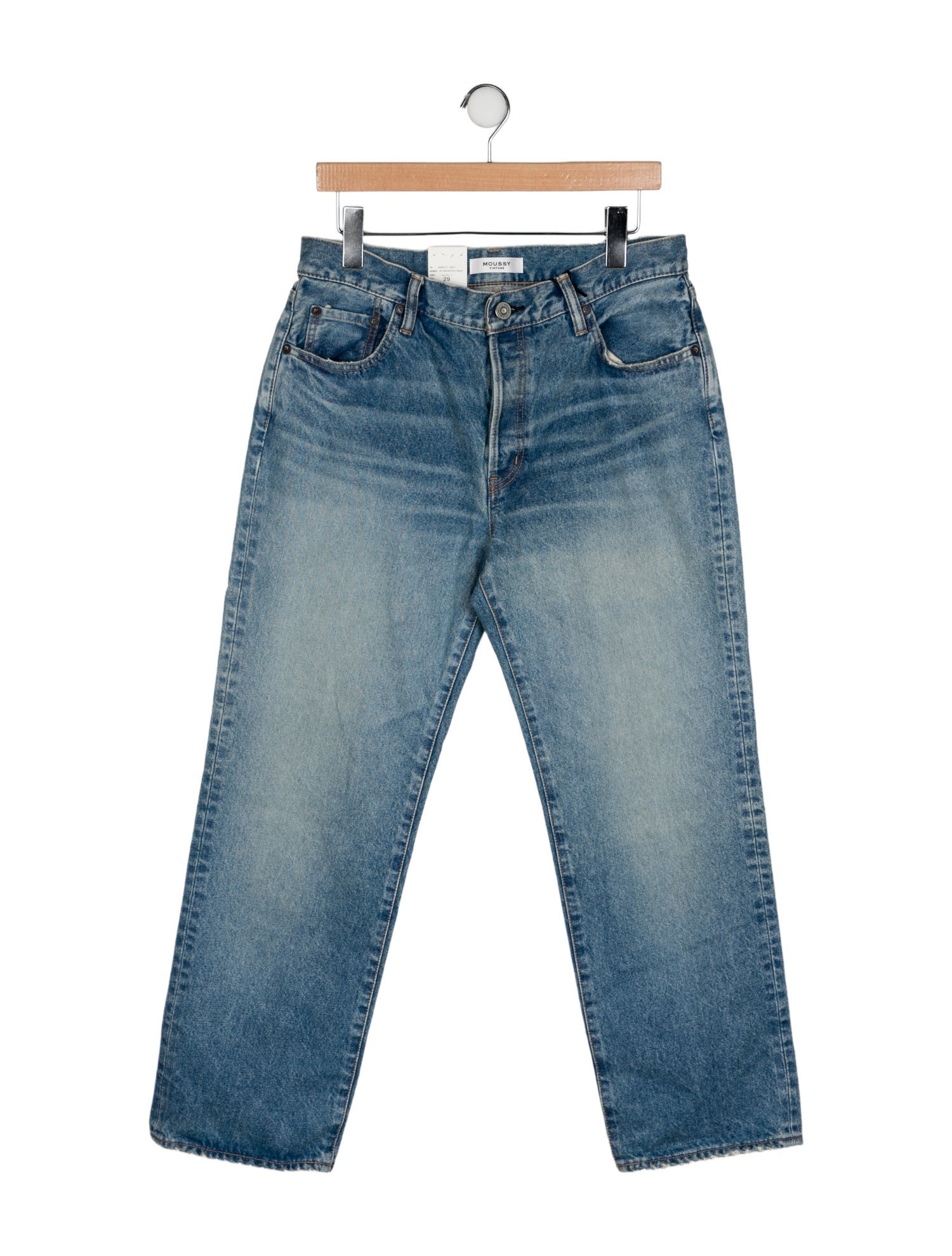 Moussy Vintage Mid-Rise Wide Leg Jeans w/ Tags