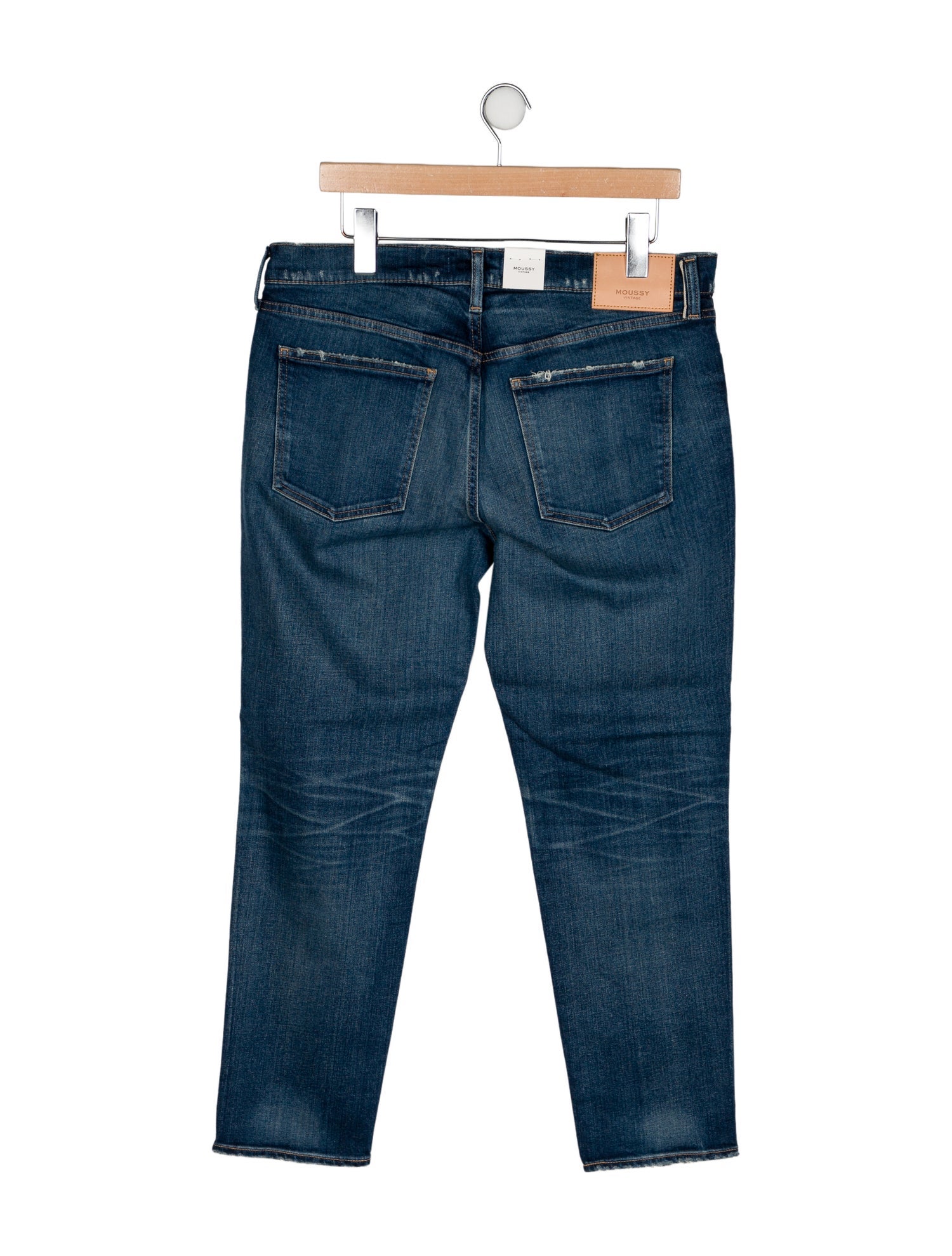 Moussy Vintage Mid-Rise Straight Leg Jeans w/ Tags