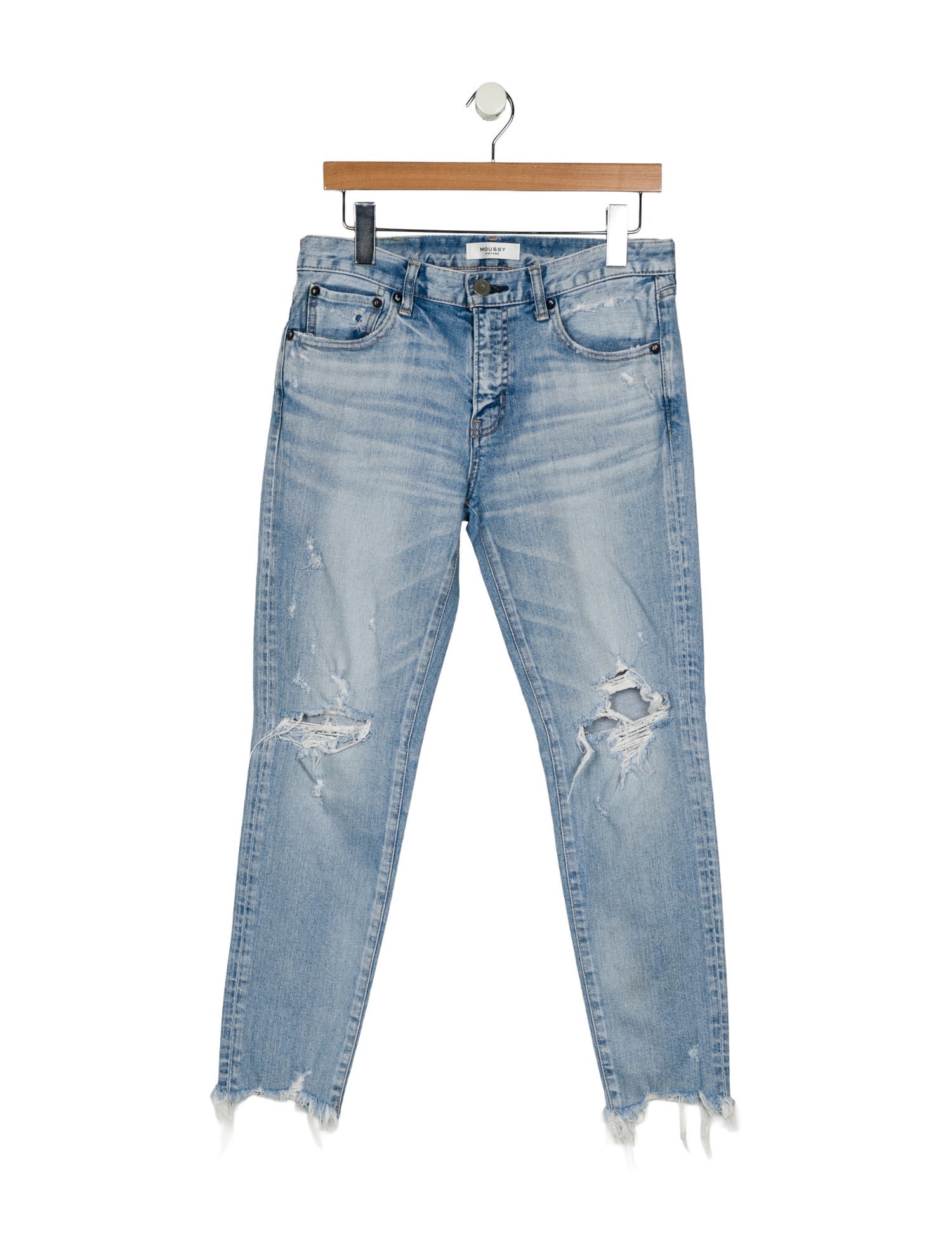 Moussy Vintage Mid-Rise Skinny Leg Jeans
