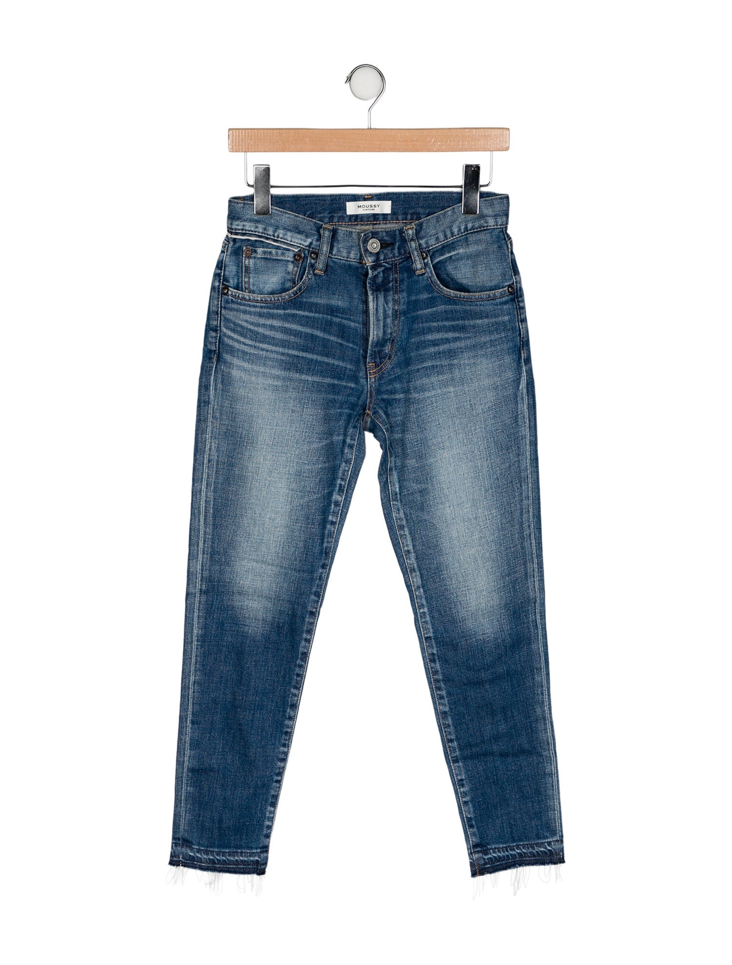 Moussy Vintage Mid-Rise Skinny Leg Jeans