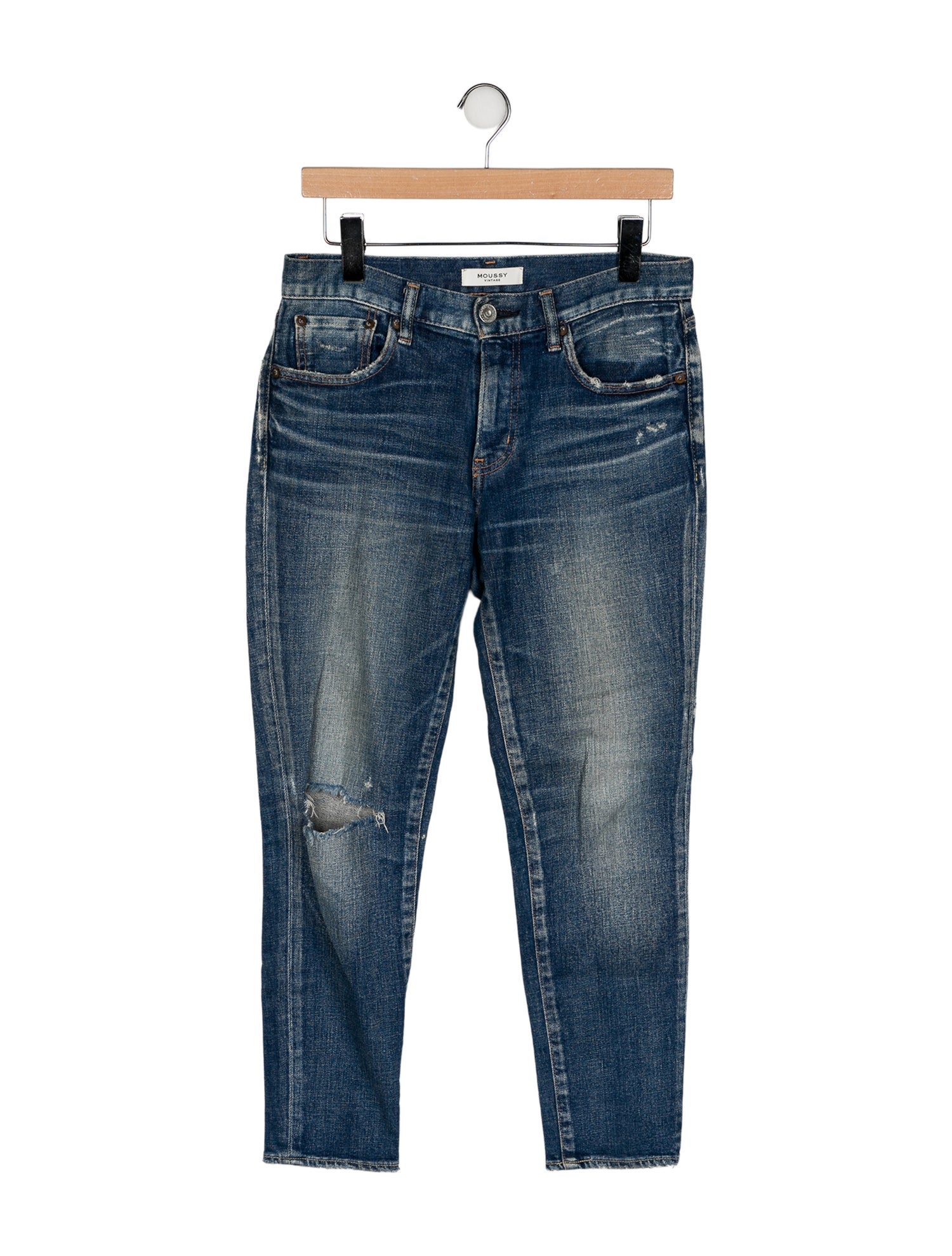 Moussy Vintage Mid-Rise Skinny Leg Jeans