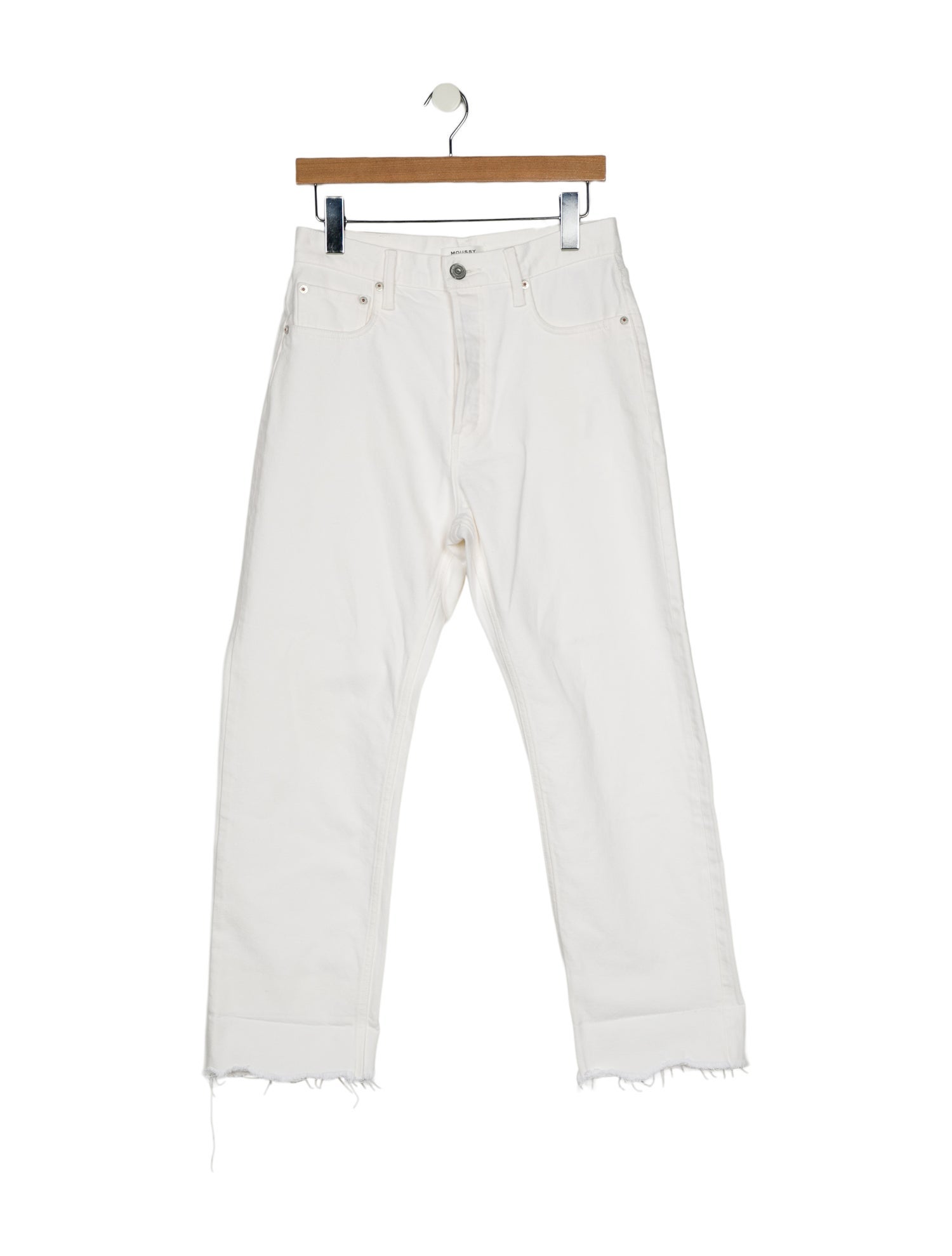 Moussy Vintage High-Rise Straight Leg Jeans