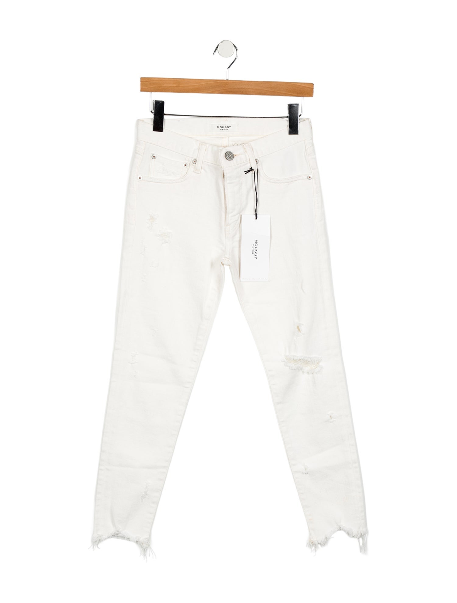 Moussy Vintage Mid-Rise Skinny Leg Jeans
